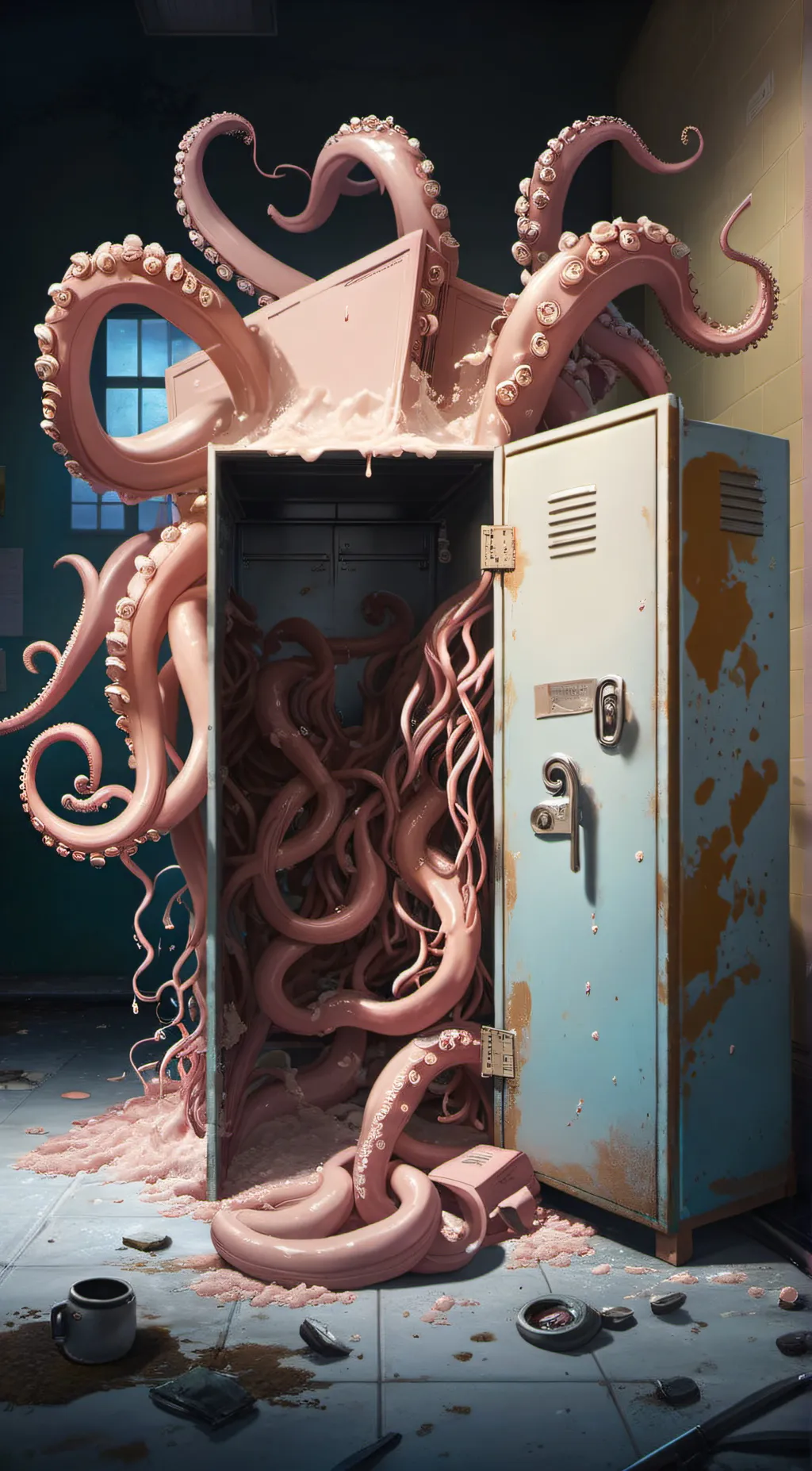ai character: tentacle locker background