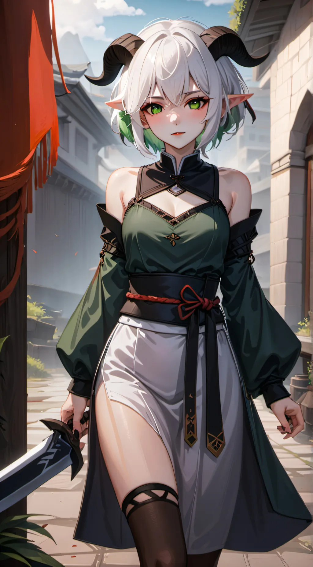 ai character: "Abi" Abbann background