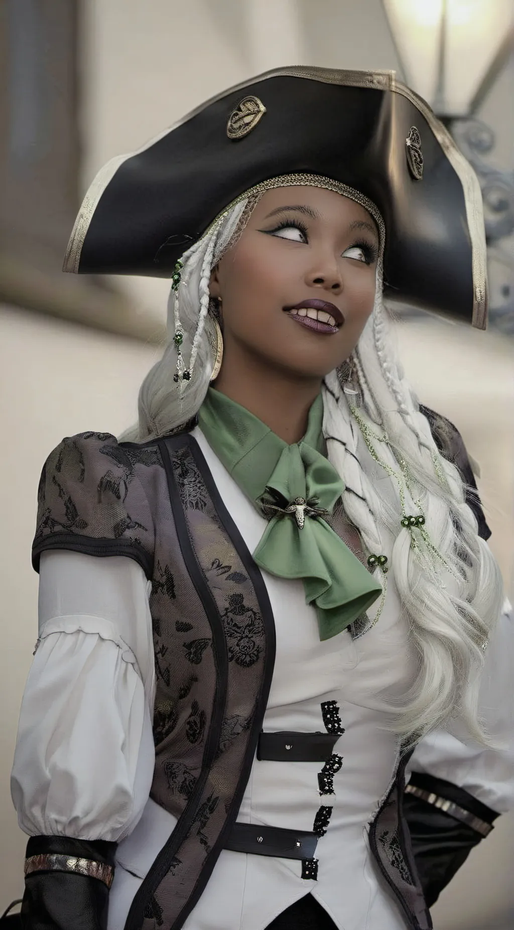 ai character: Zora background