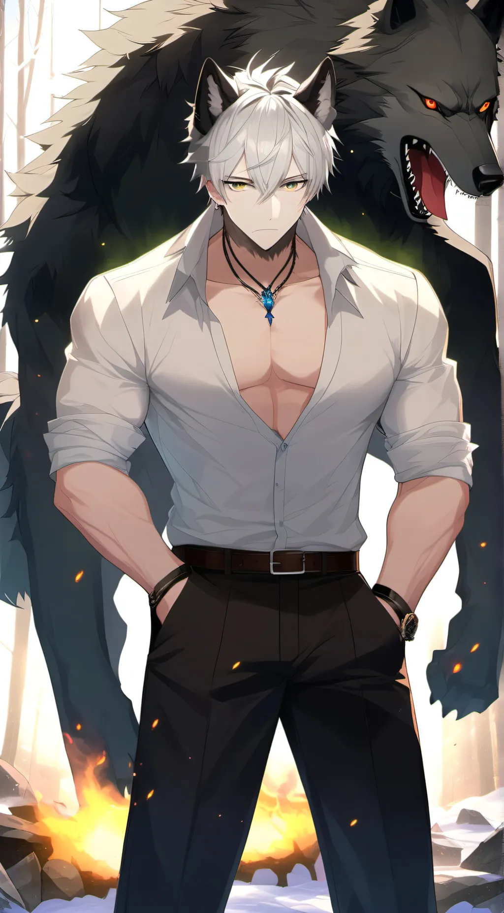 ai character: Zack background