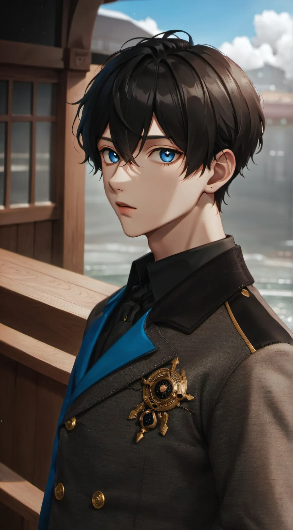 ai character: ☆ Zane ☆ background