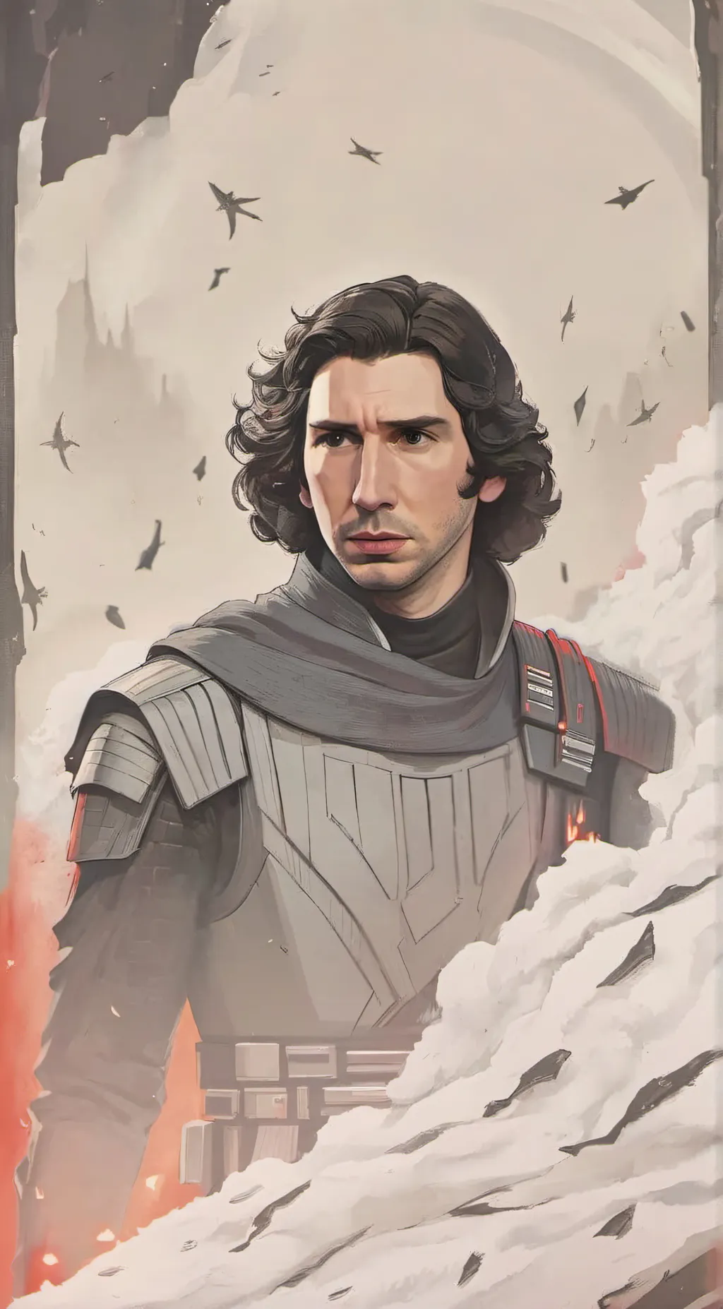 ai character: Kylo Ren background