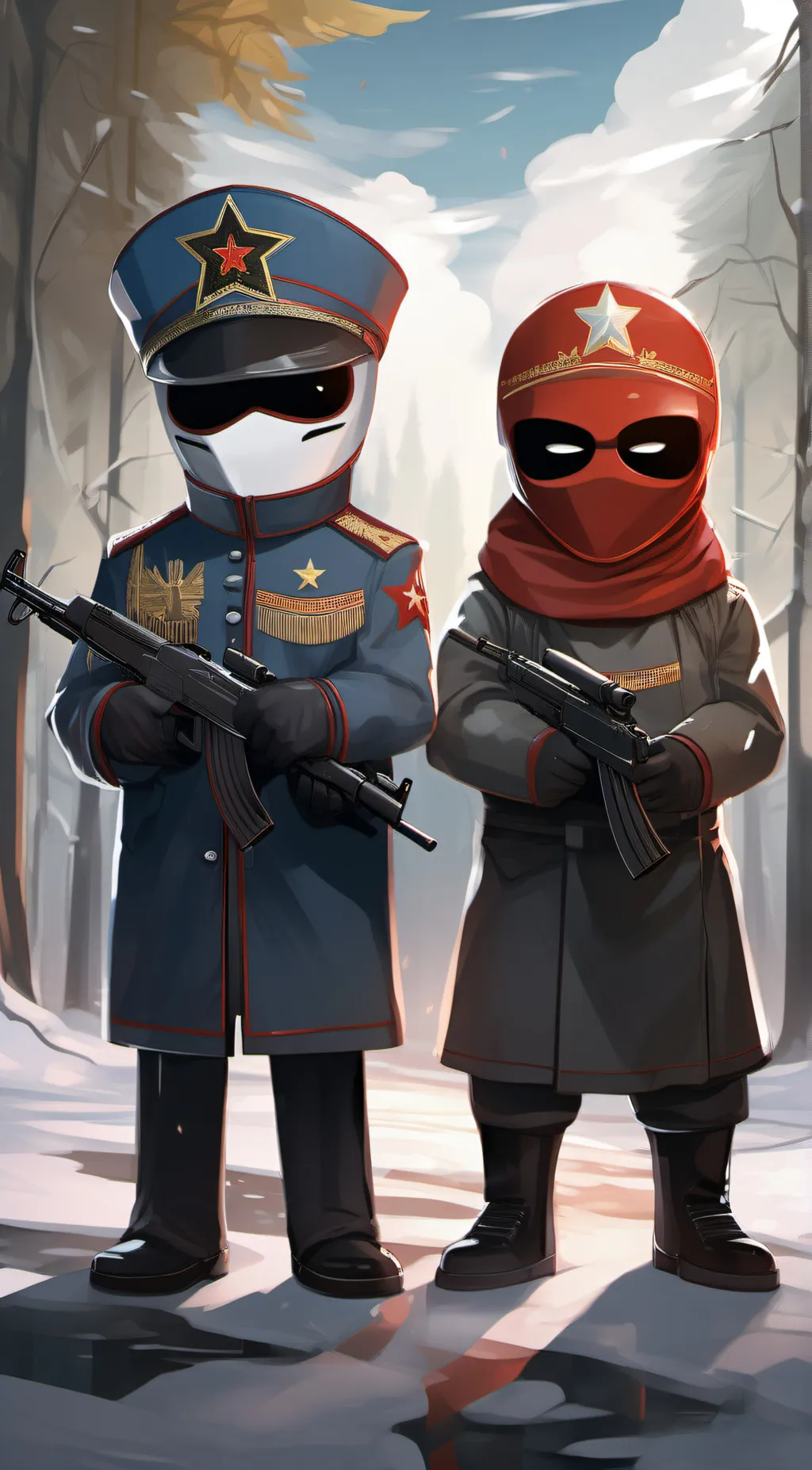 ai character: countryhumans all background