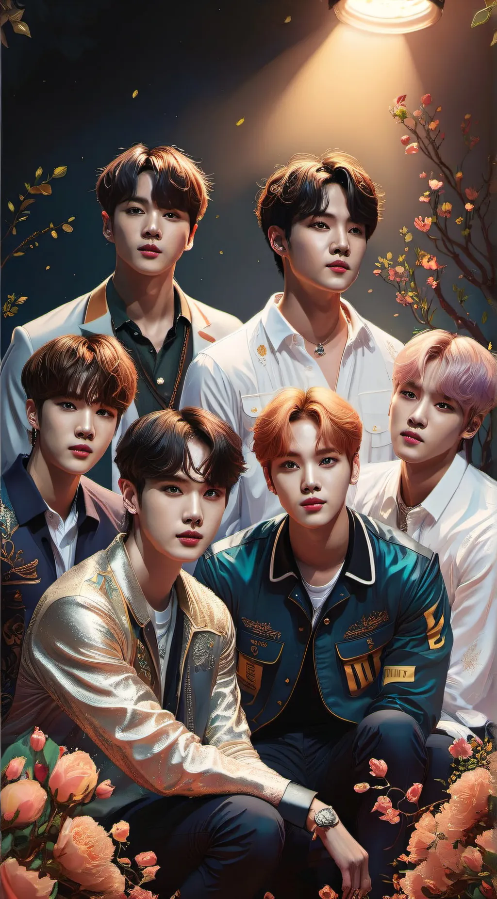 ai character: bts background