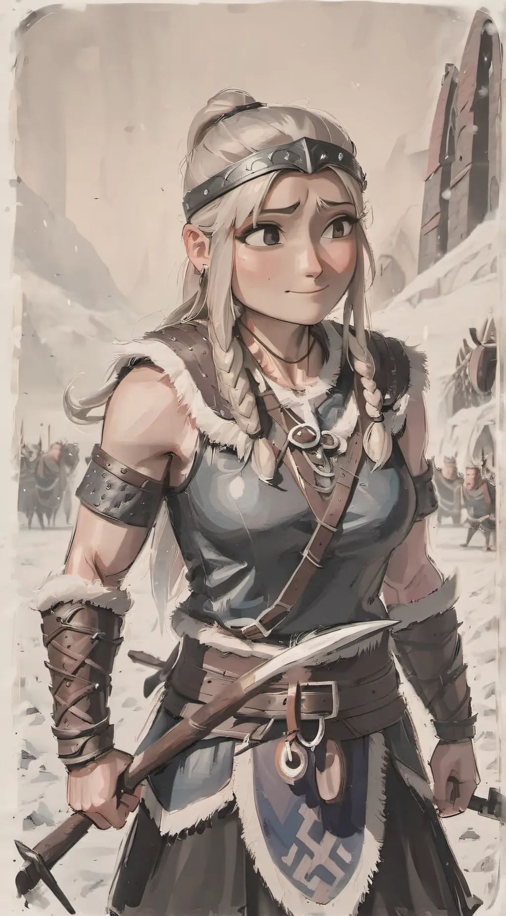 ai character: Astrid Hofferson background