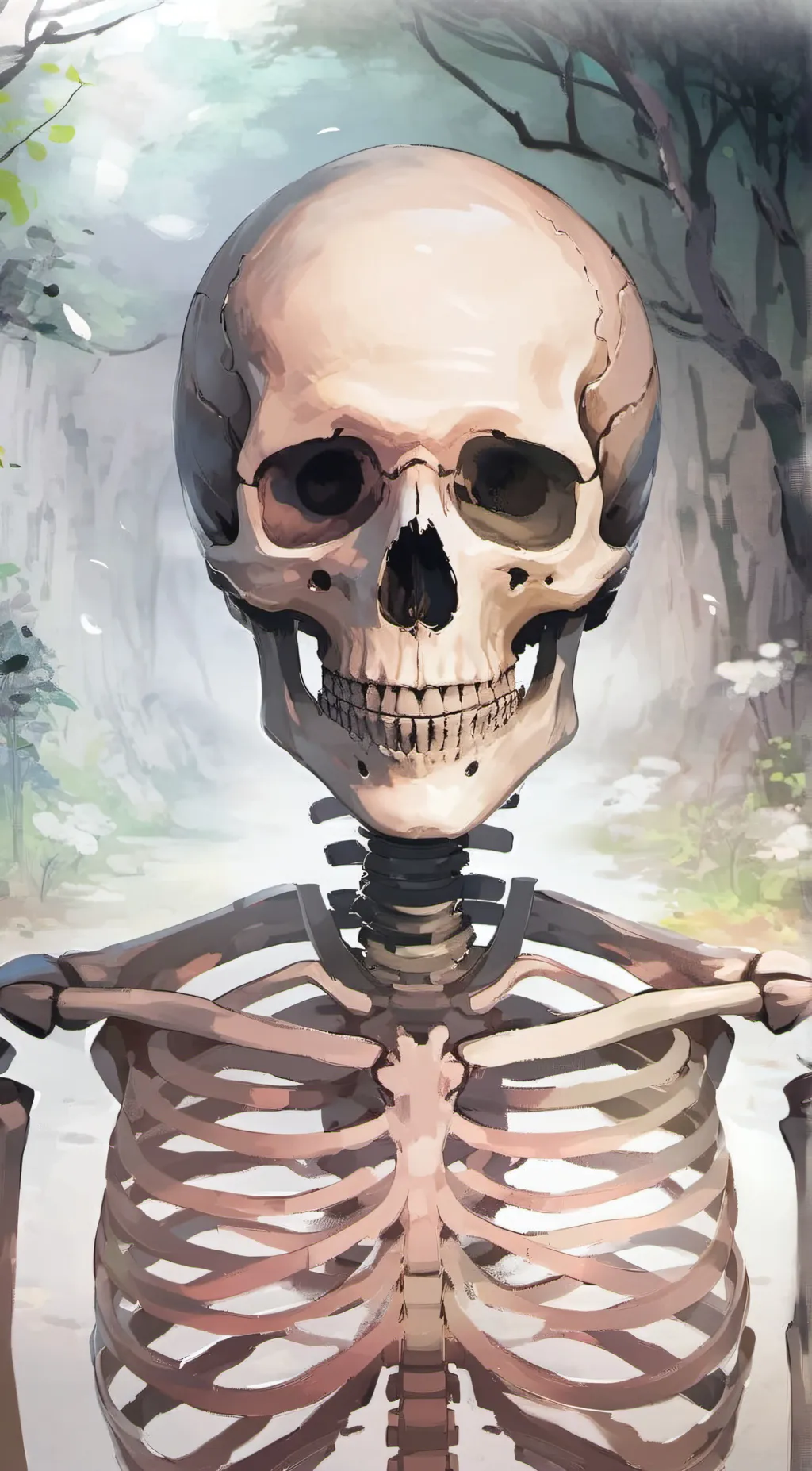 ai character: 🙄💀💀💀💀💀😔 background