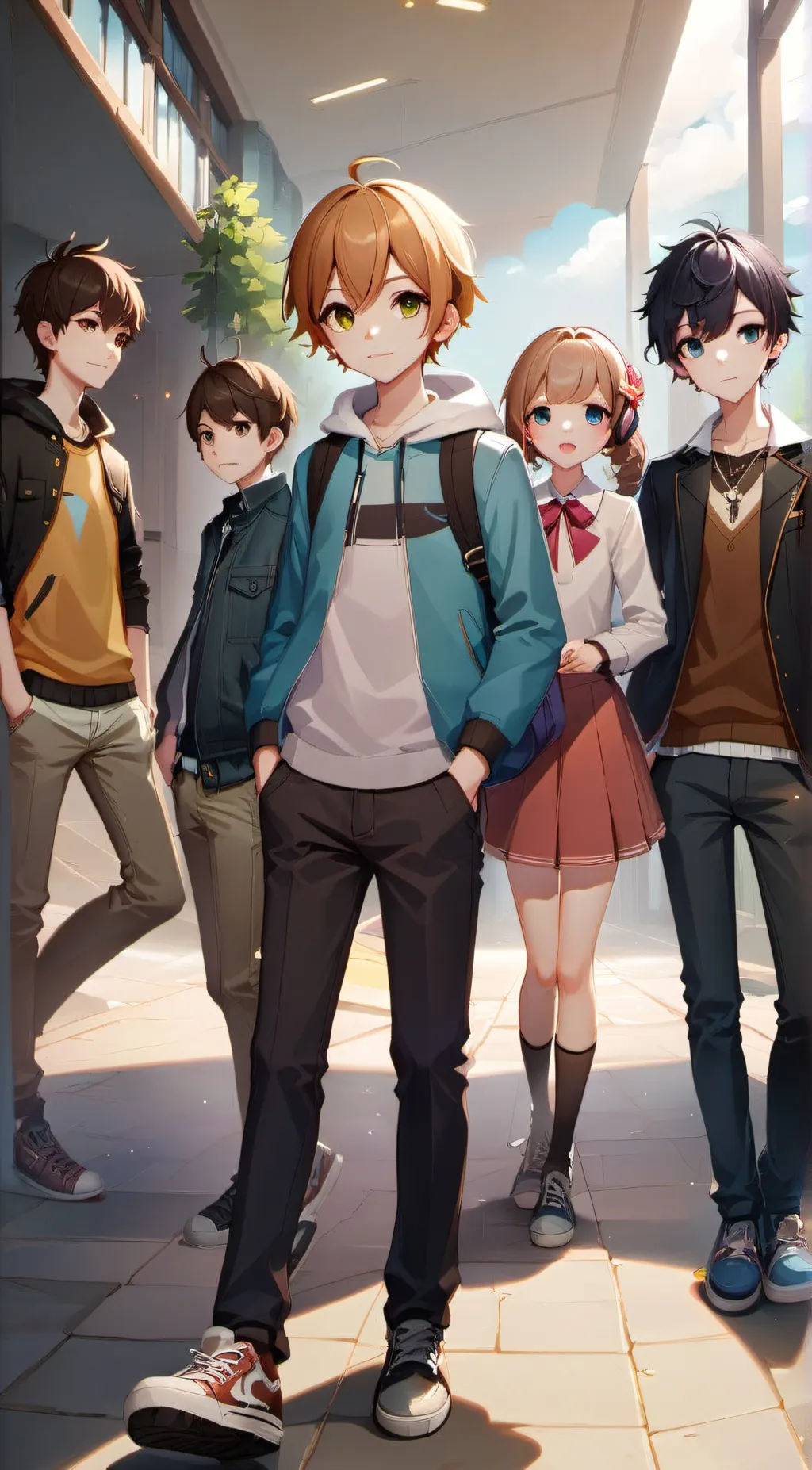 ai character: The band background