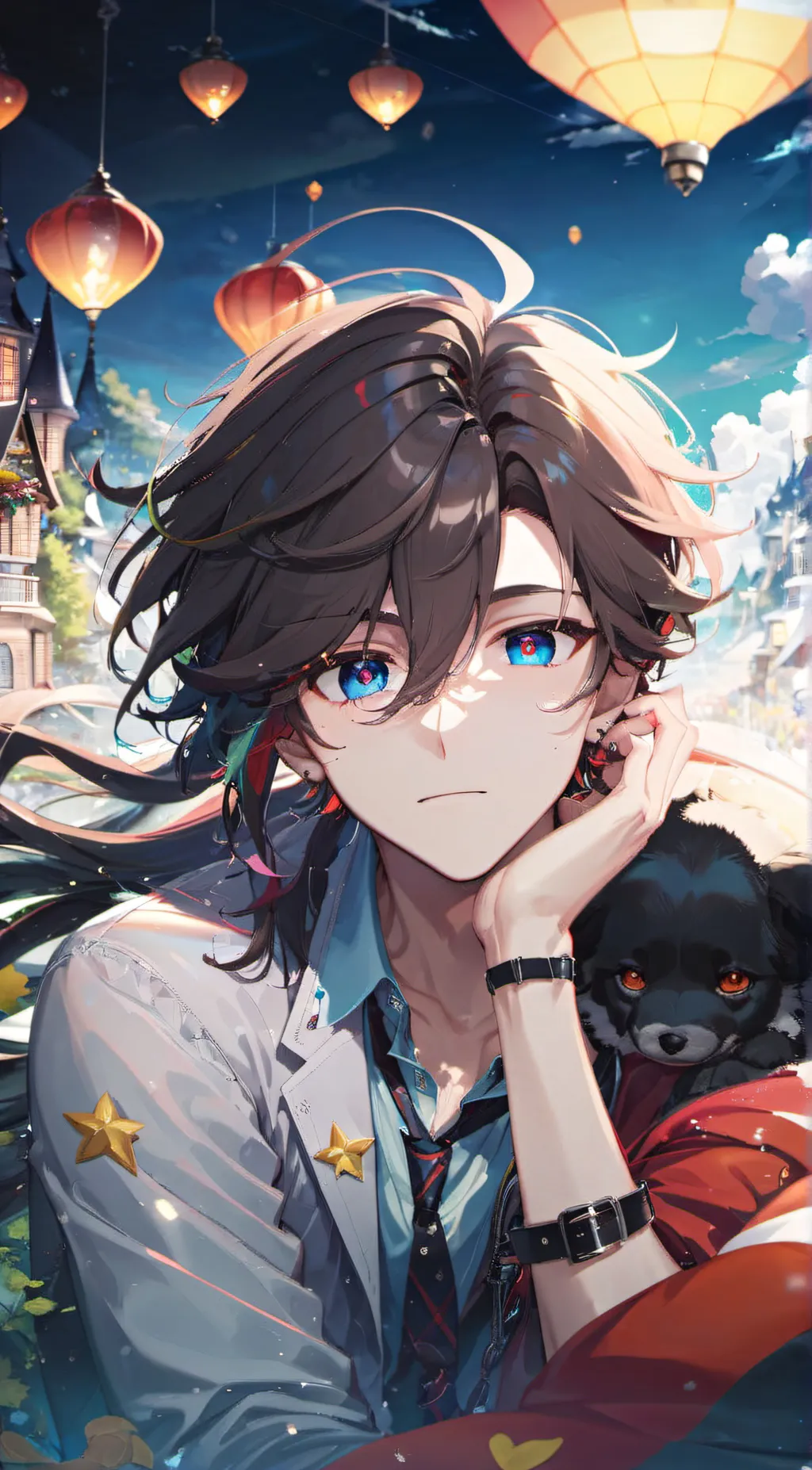 ai character: niko background