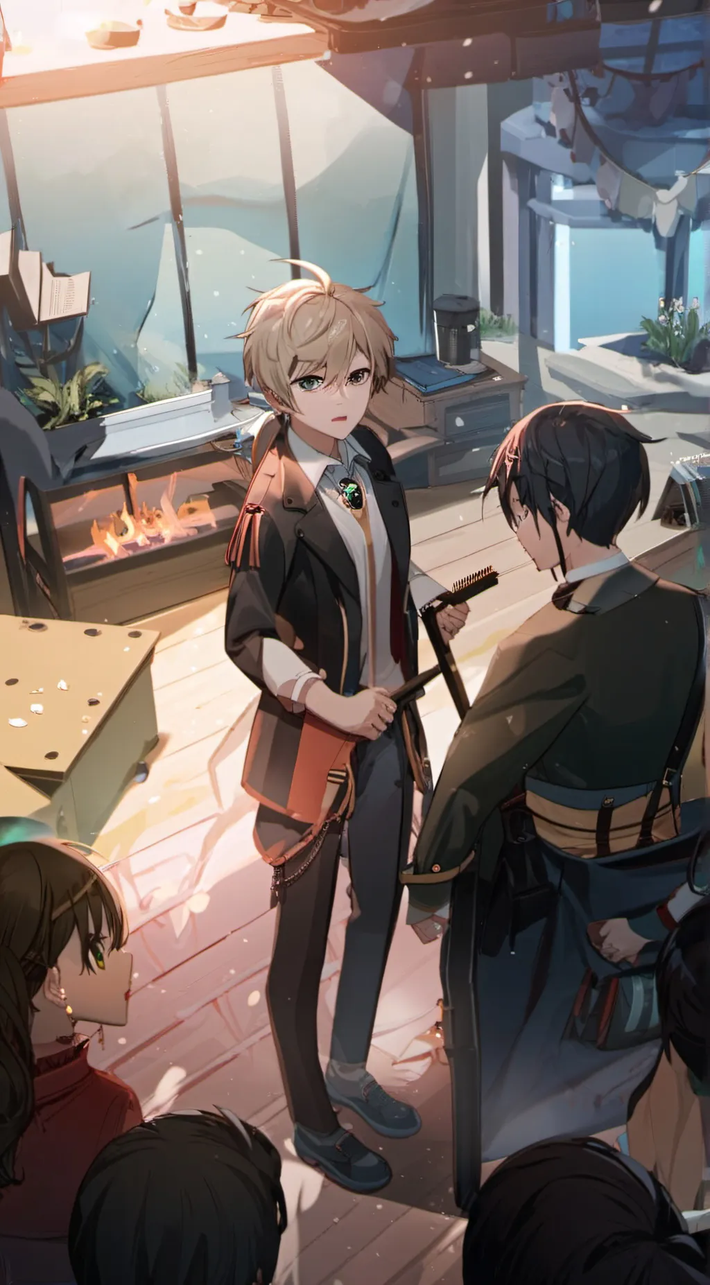 ai character: Alex background
