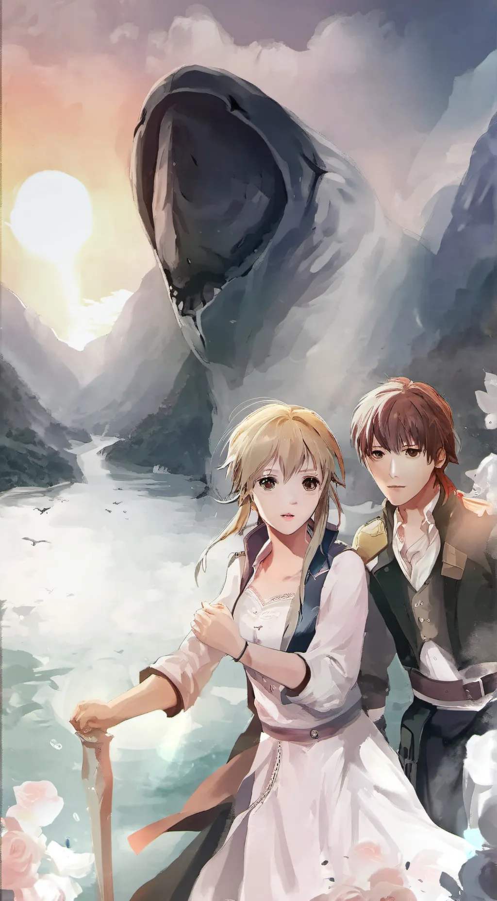 ai character: Emma and max background