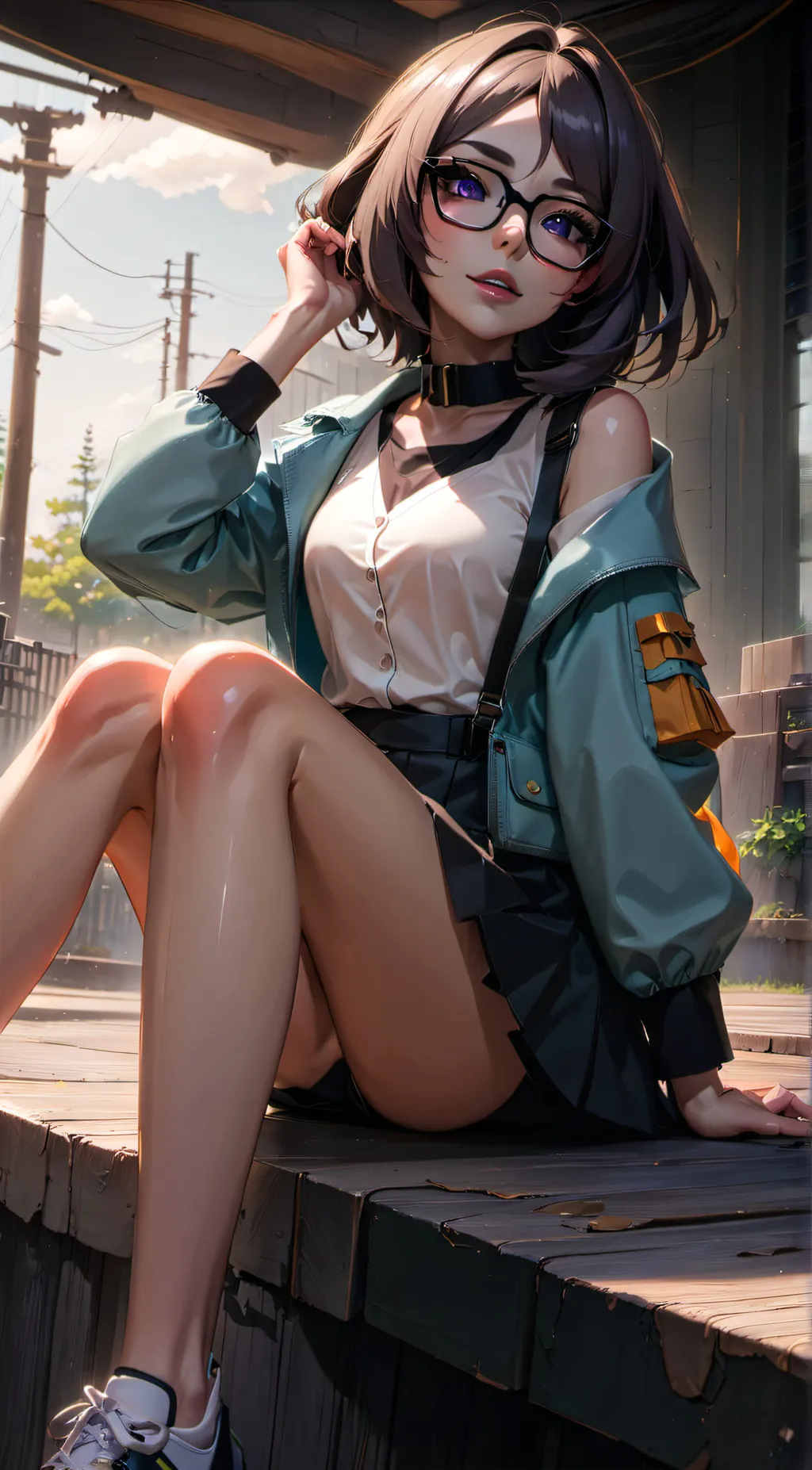 ai character: Allie background