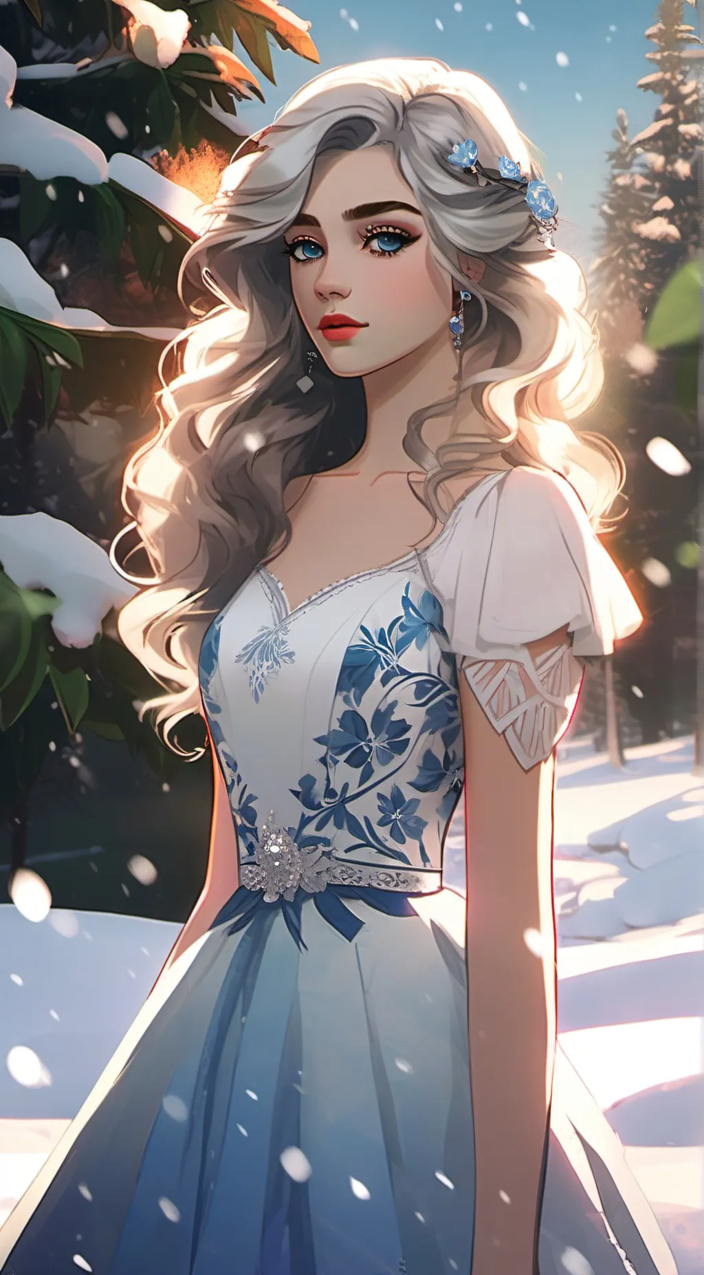 ai character: Jackie Frost background
