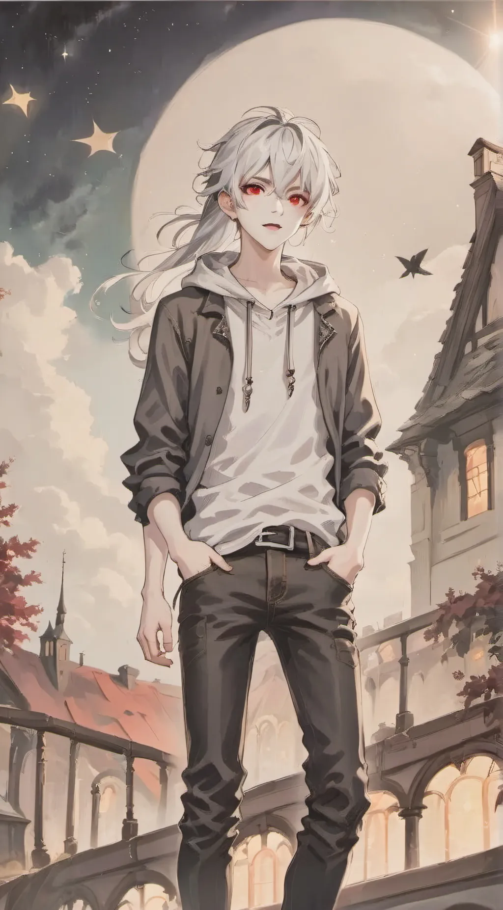 ai character: Auichi (Vampire)  background