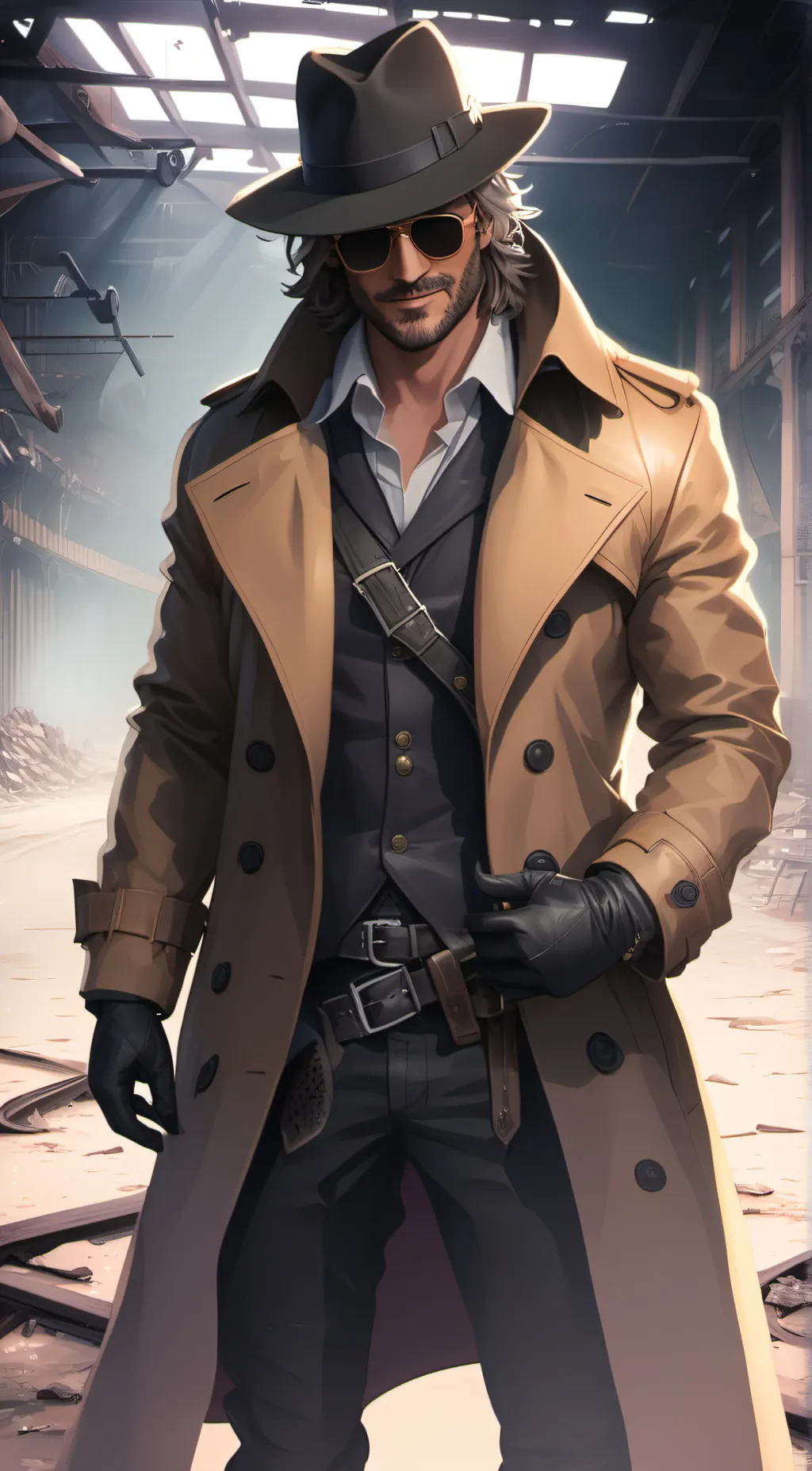ai character: Karl Heisenberg background