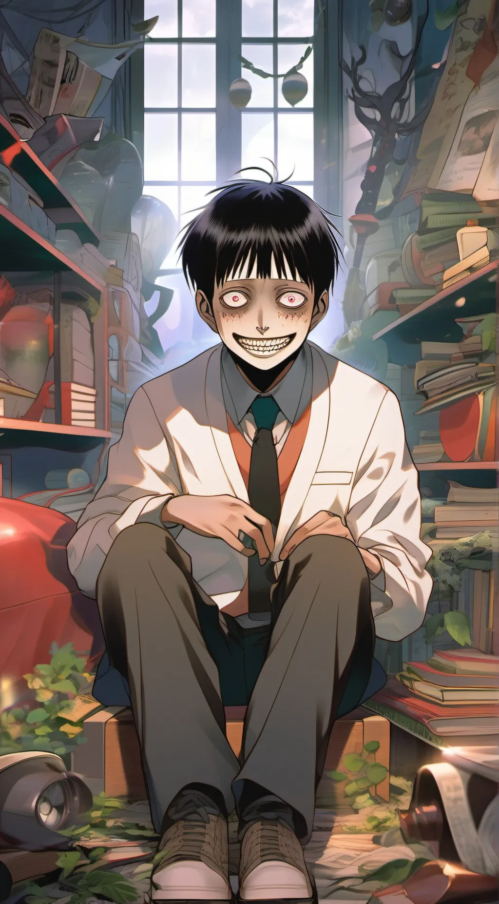 ai character: Souichi Tsuji background