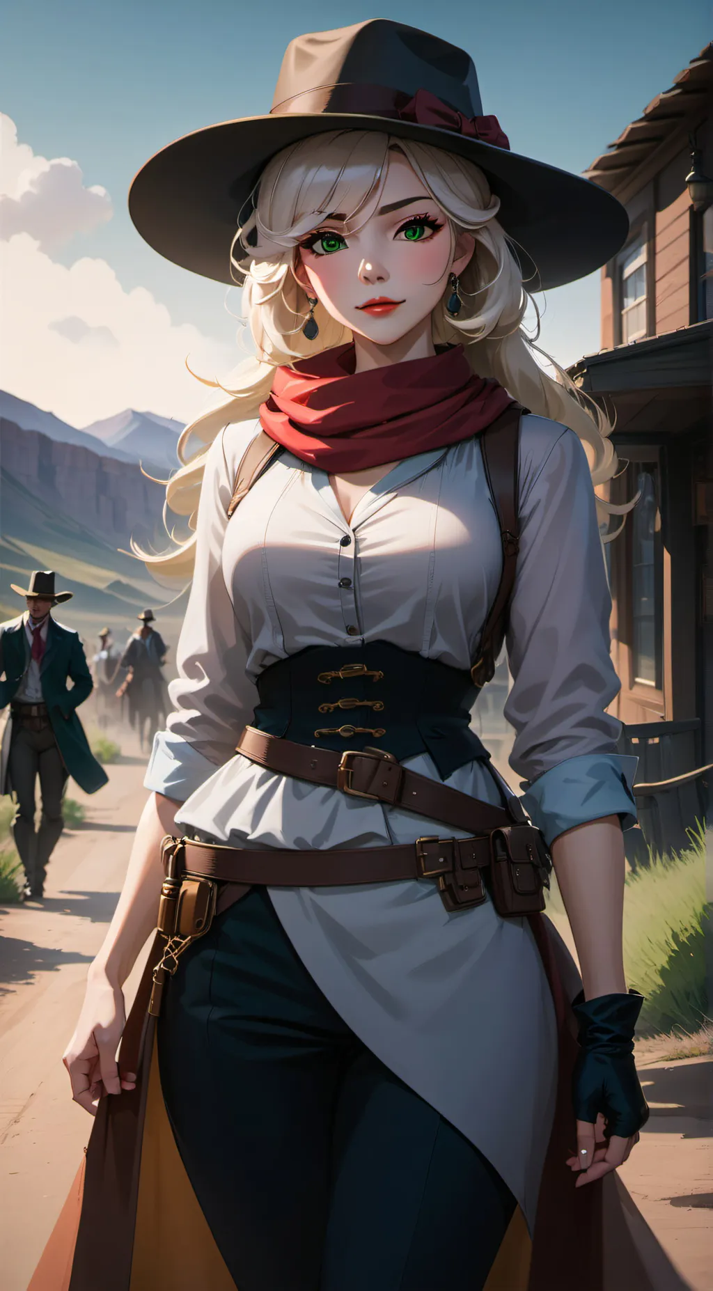 ai character: mistress midnight background