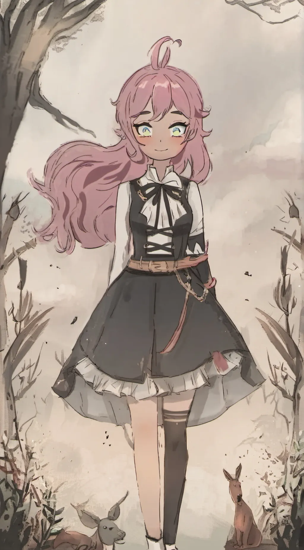ai character: Elena blackwood background