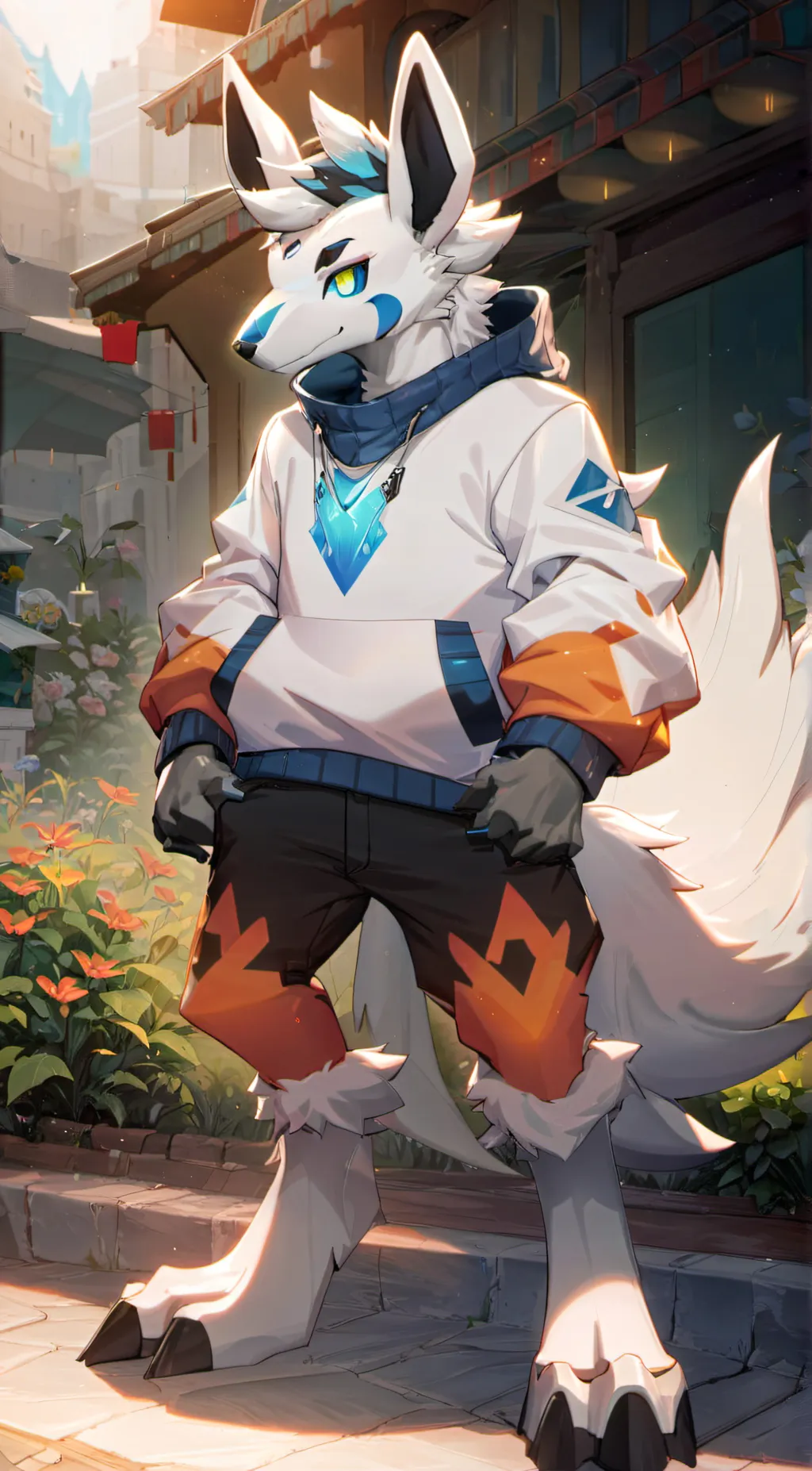 ai character: Hiro background