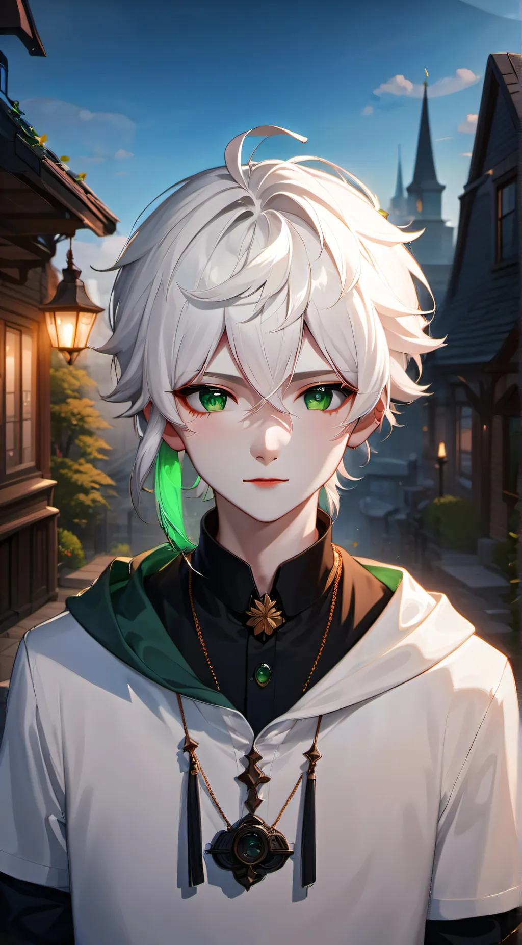 ai character: Xander  background