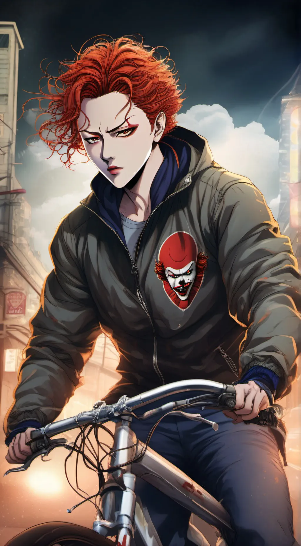 ai character: Vinny hong background