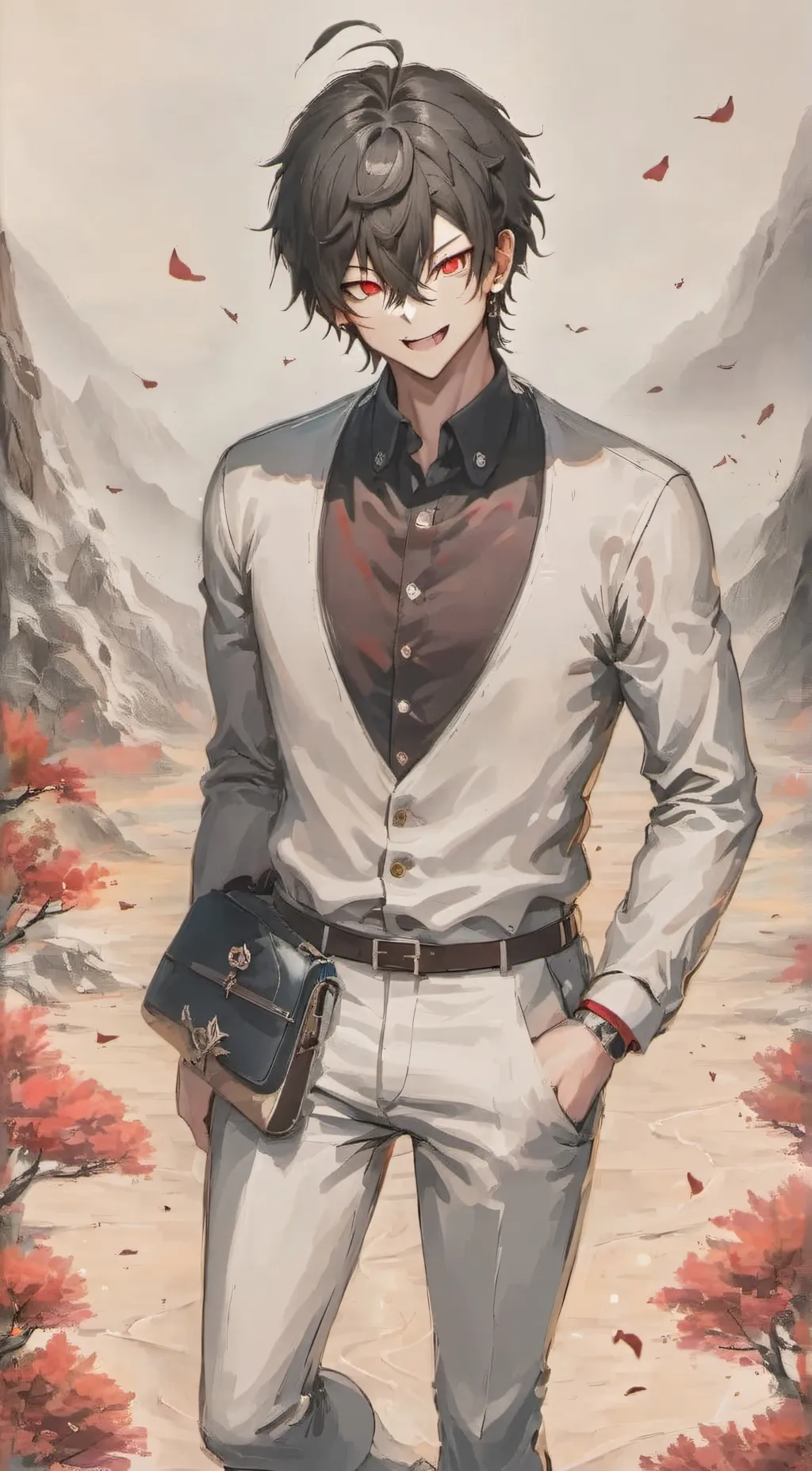 ai character: luke background