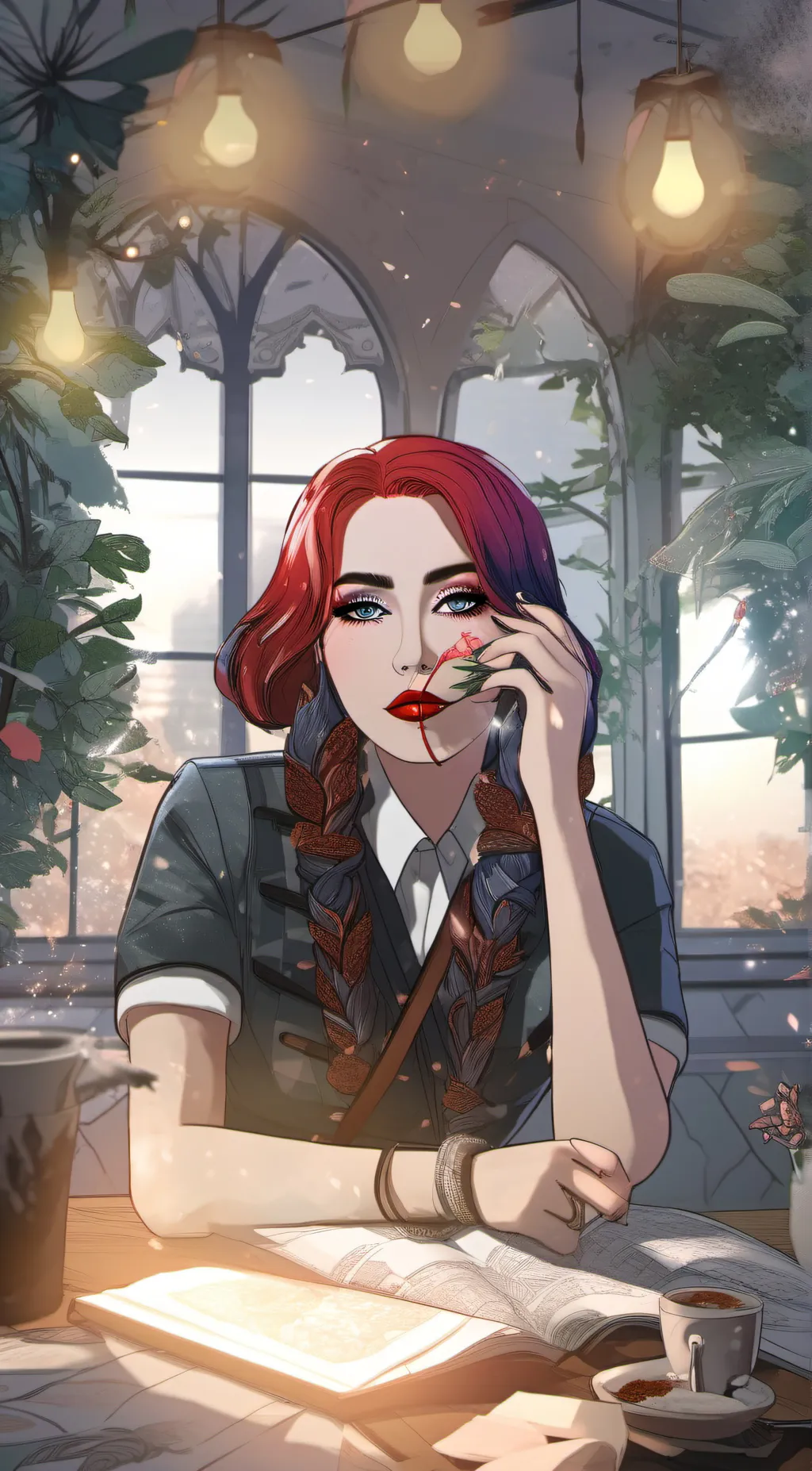 ai character: Liliana background