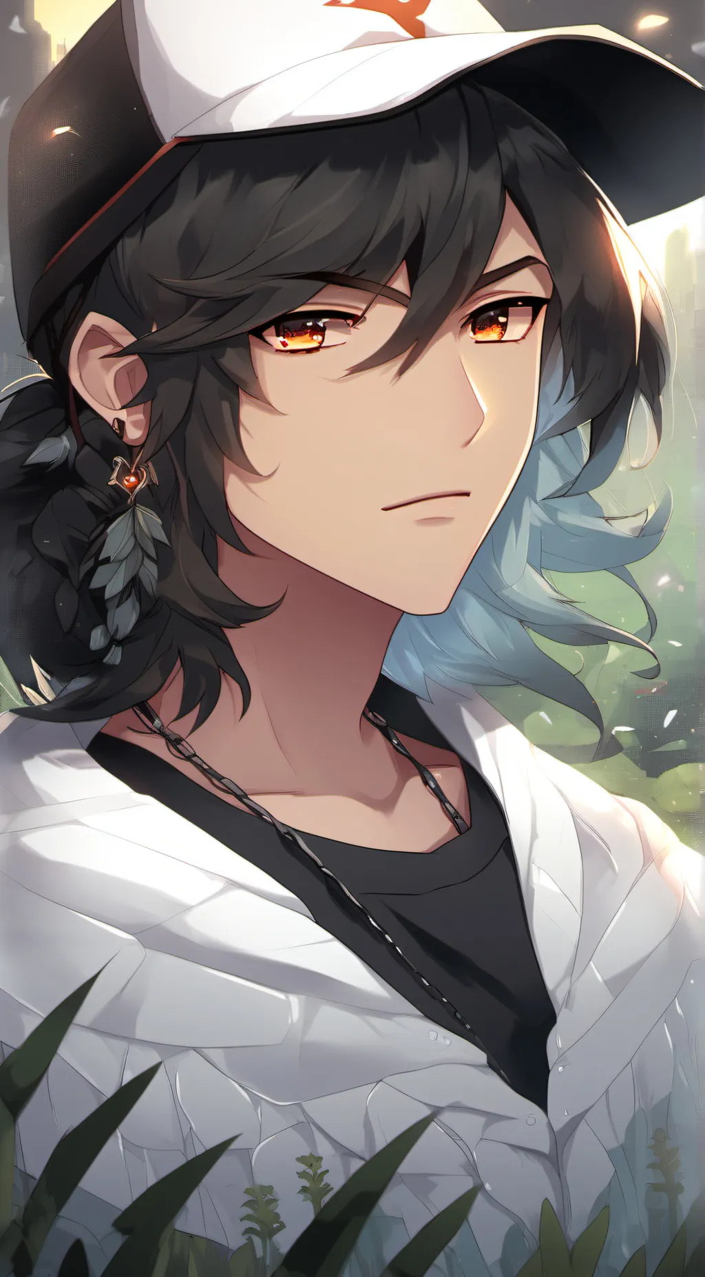 ai character: Mark background
