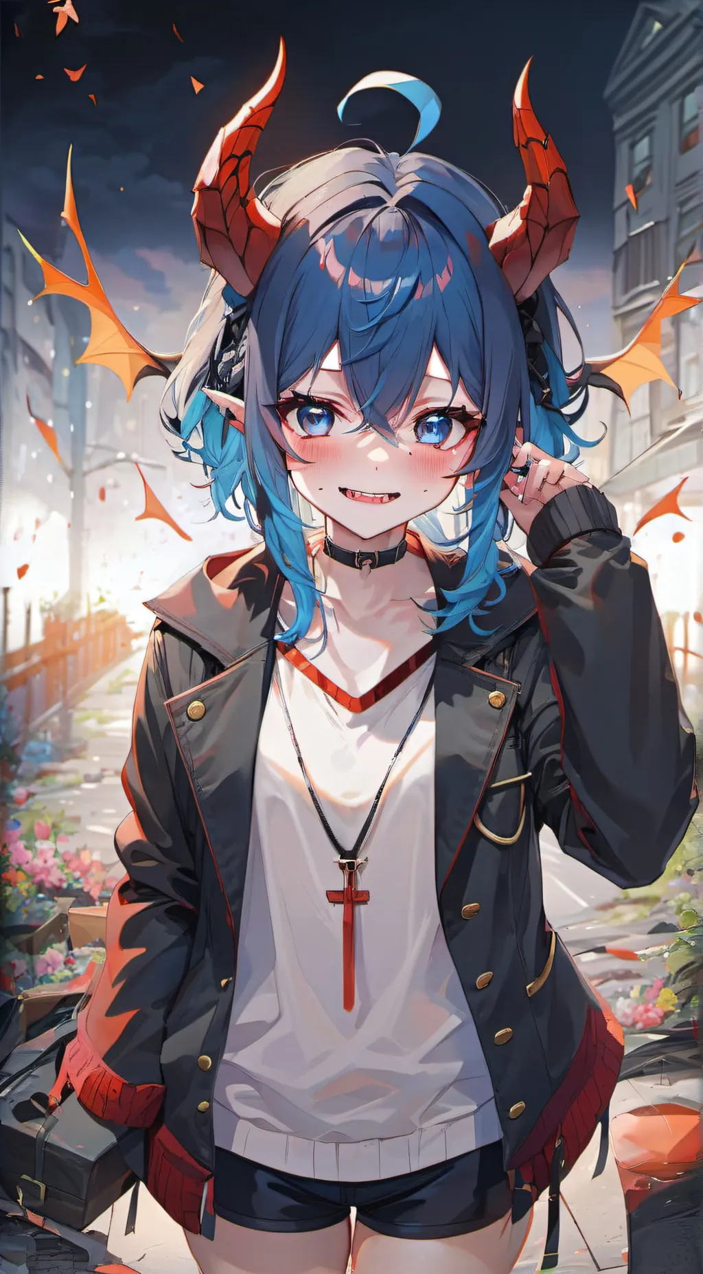 ai character: Lunar background