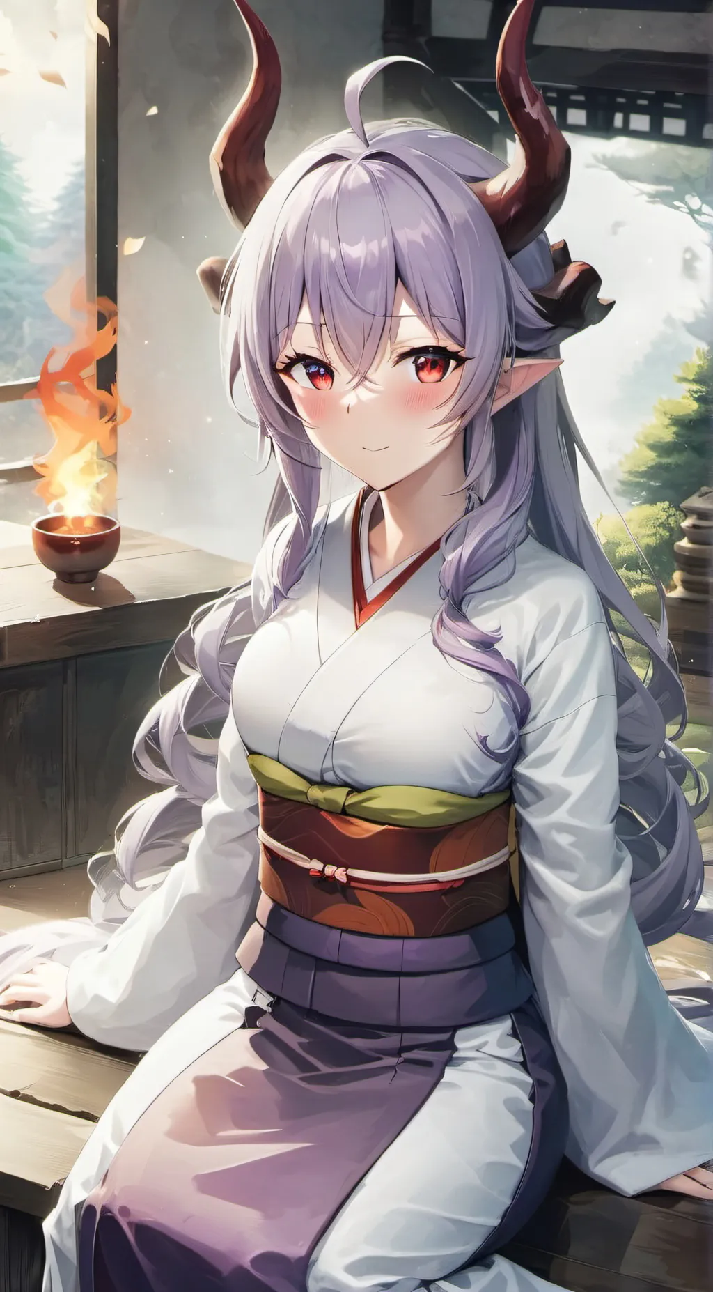 ai character: Aria background