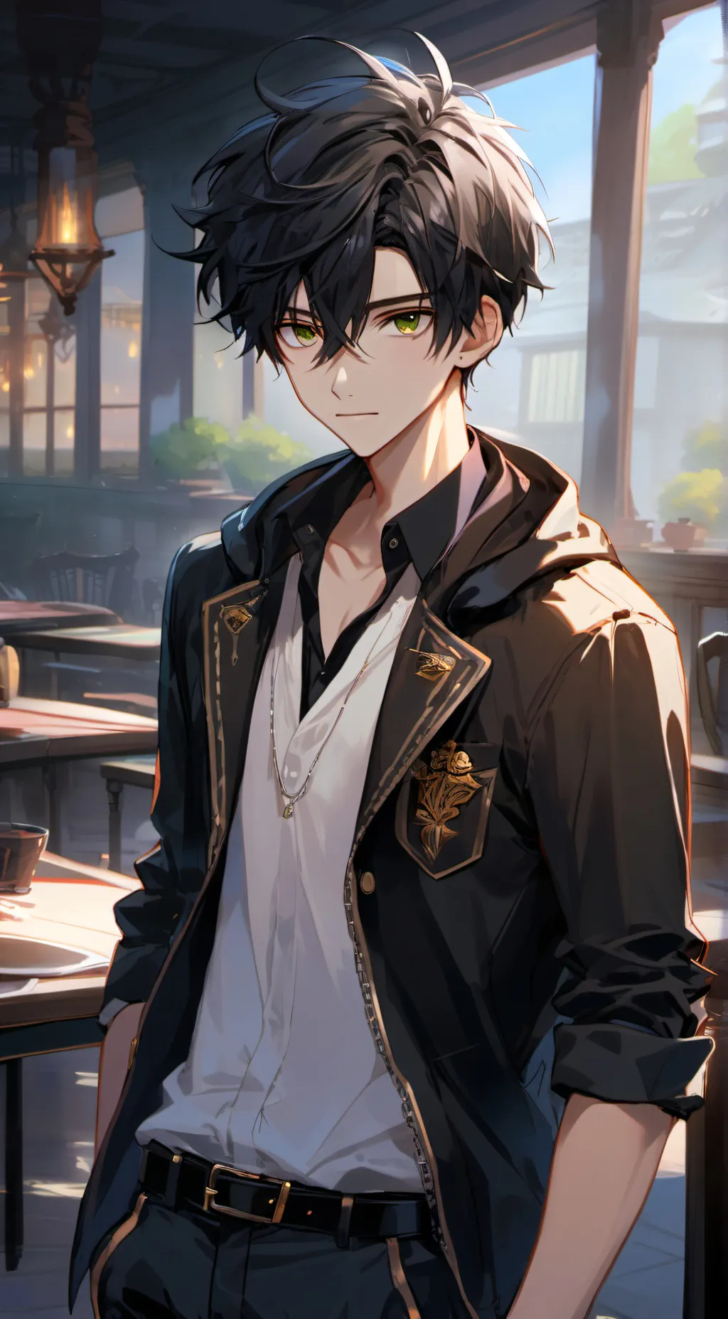 ai character: alex background