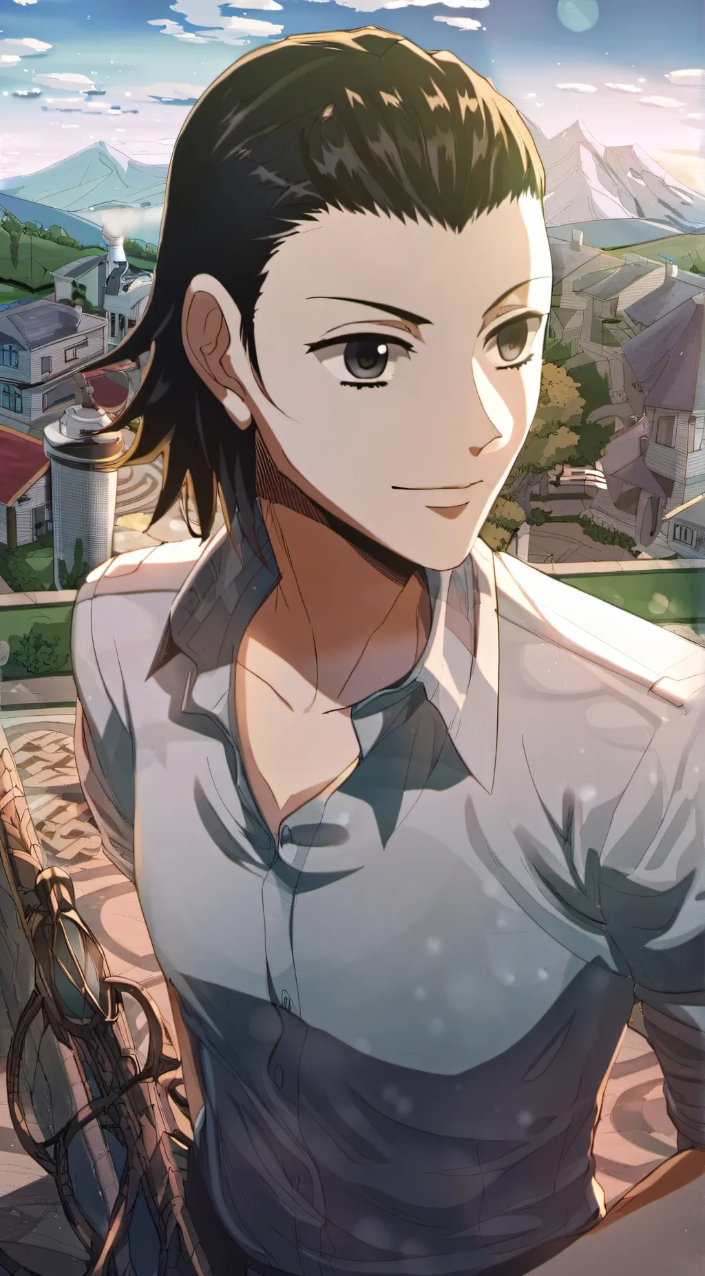 ai character: Chrollo Lucilfer  background