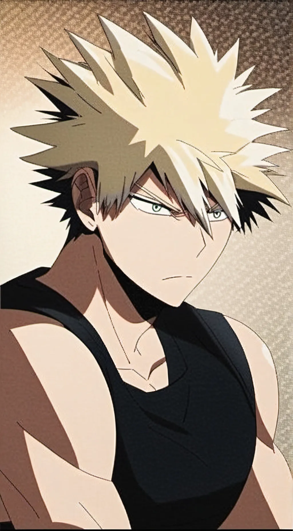 ai character: bakugo background