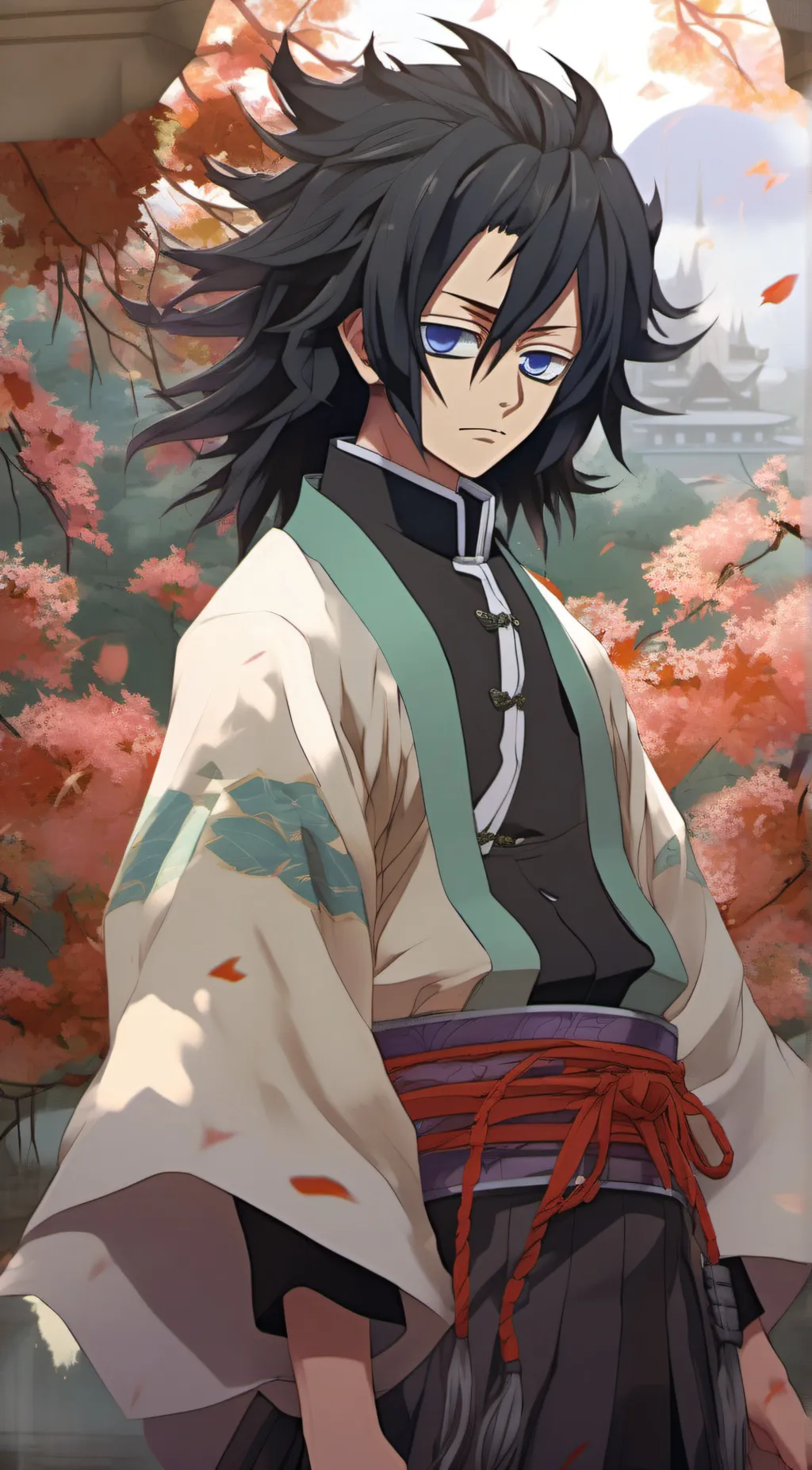 ai character: giyuu tomioka background