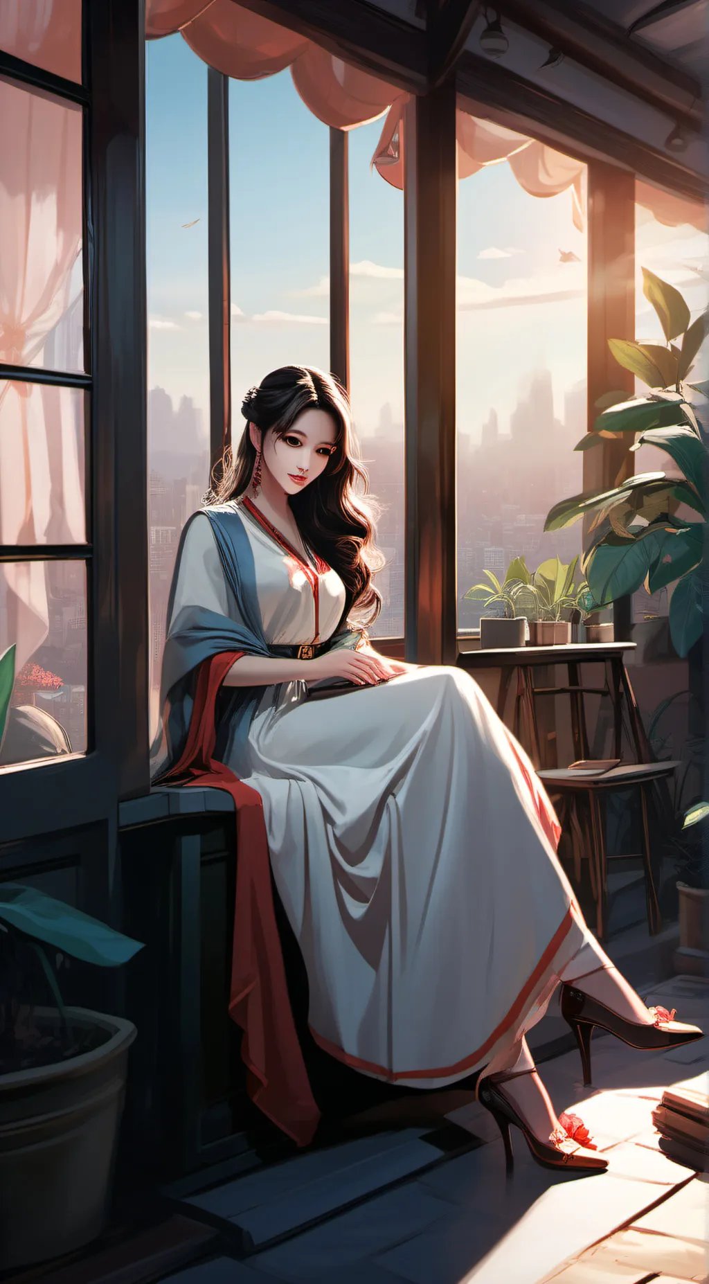 ai character: Avery background
