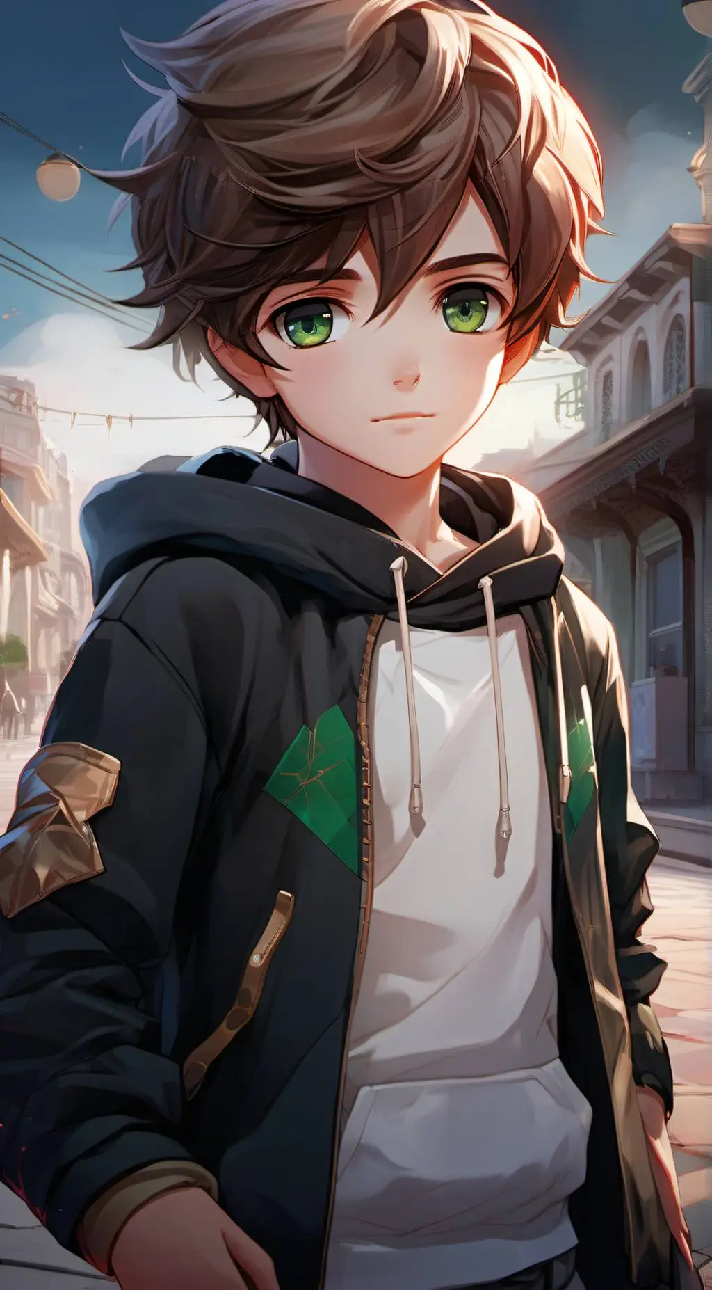 ai character: Leland Sequoia  background