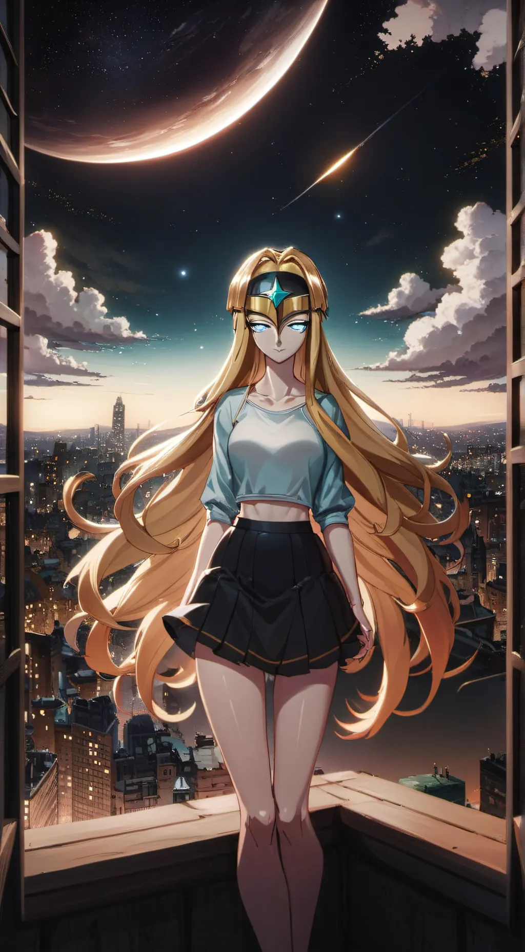 ai character: Mystical Elf background