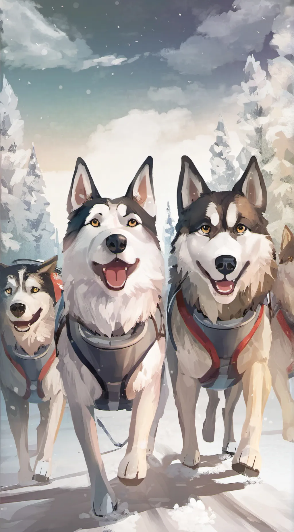 Talkie AI - Chat with Sled Dog Team