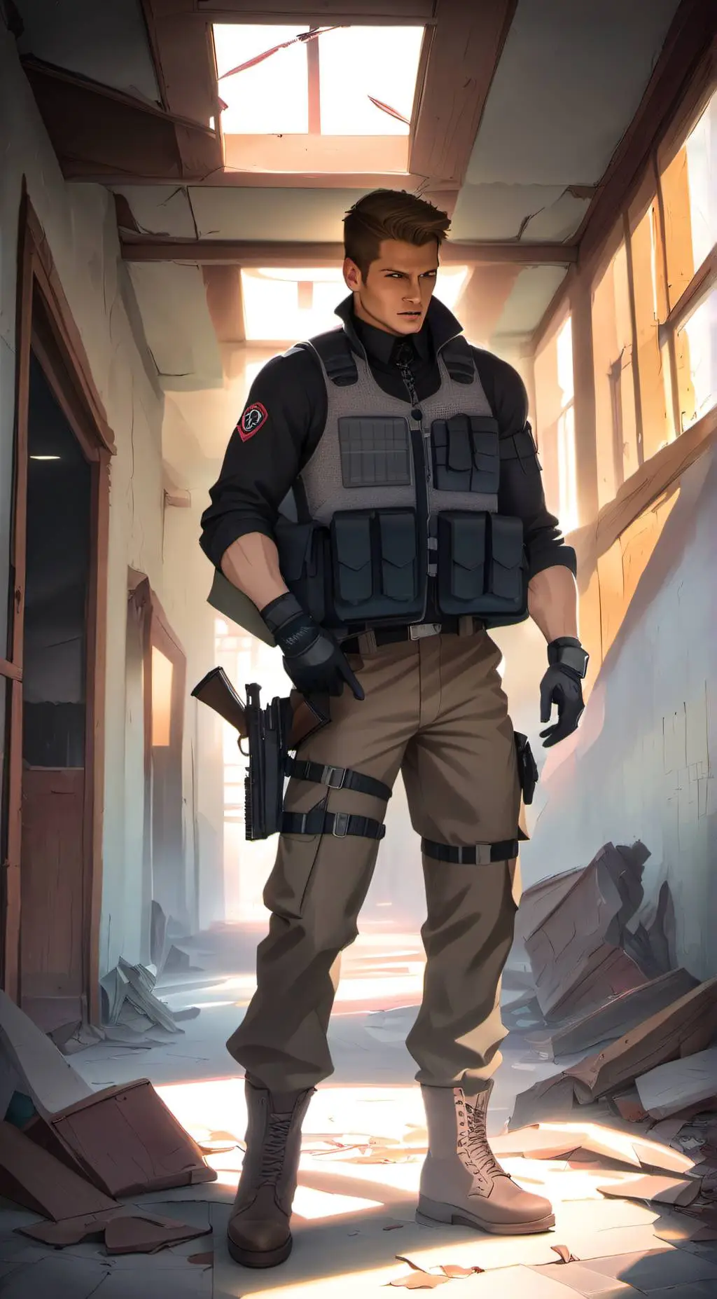 ai character: Piers Nivans background