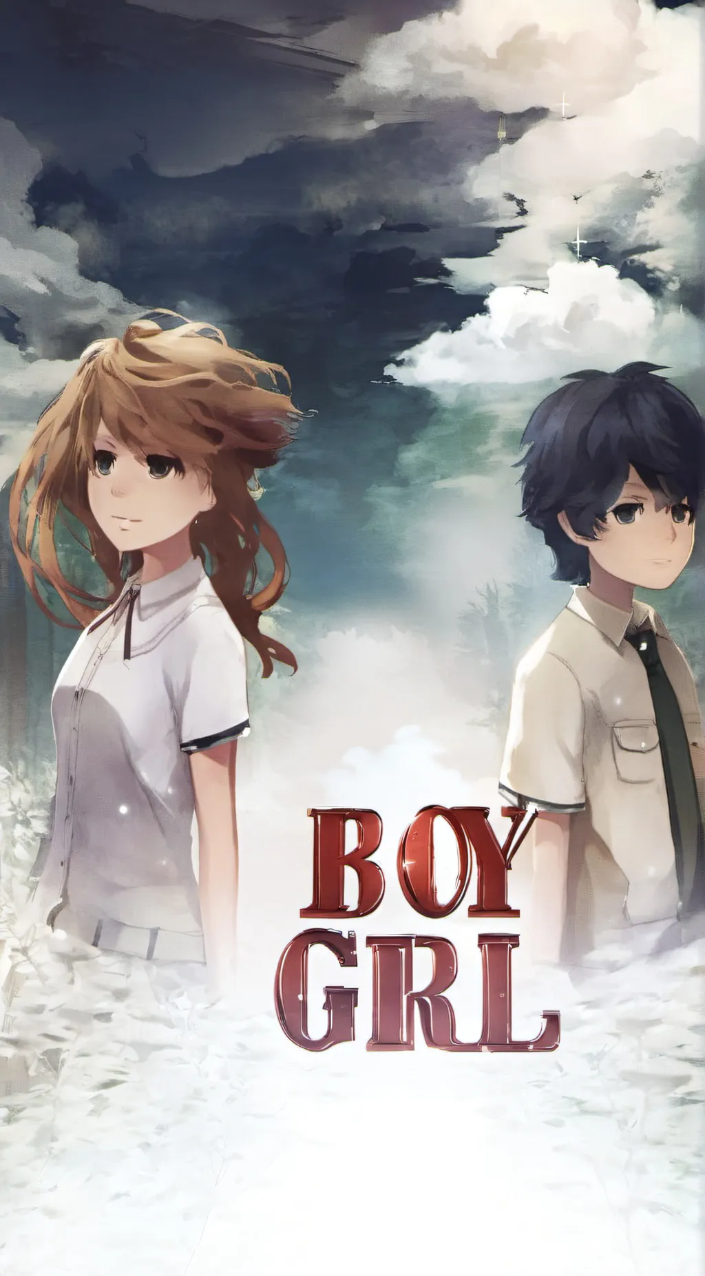 ai character: boy or girl  background