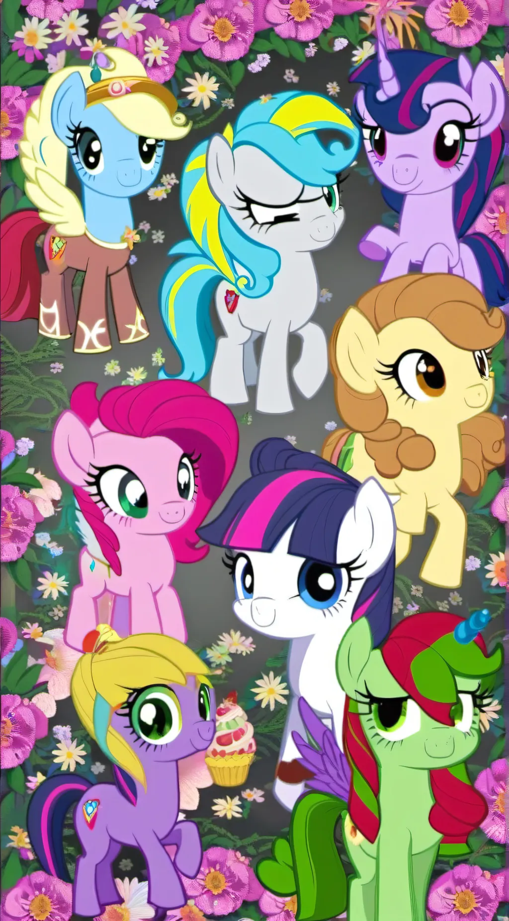 ai character: my little pony gan background