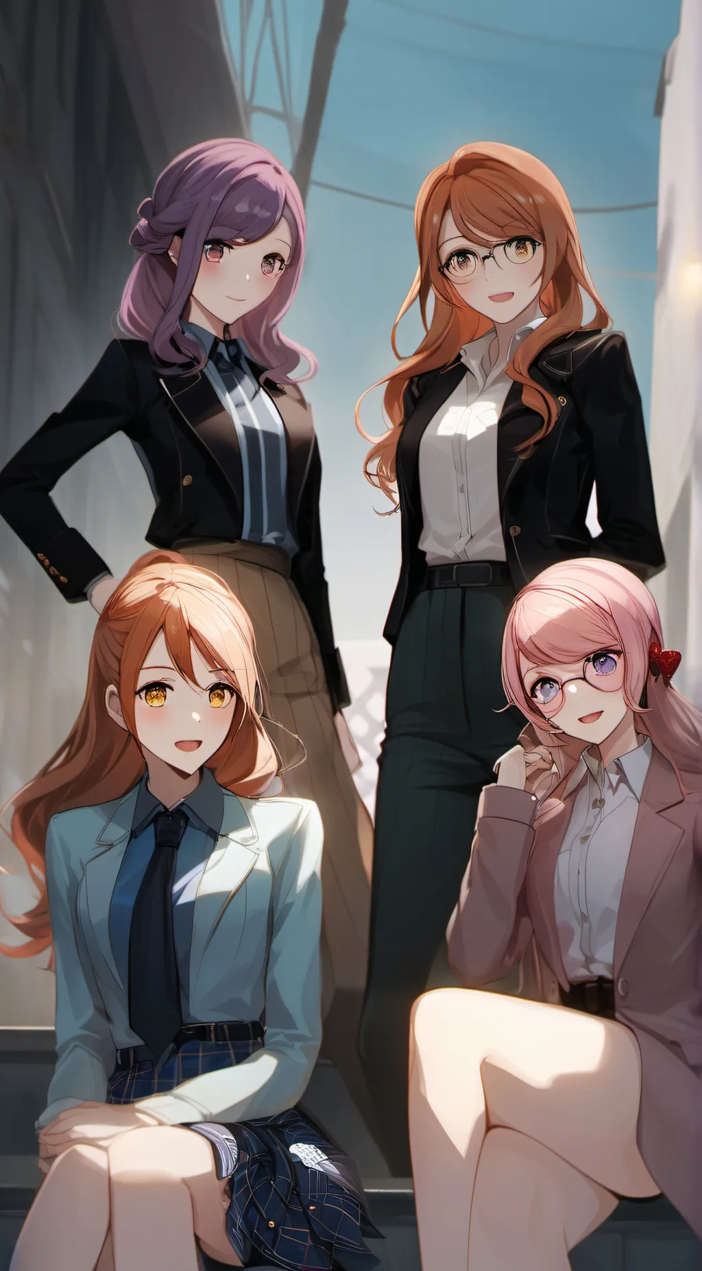 ai character: Ddlc background