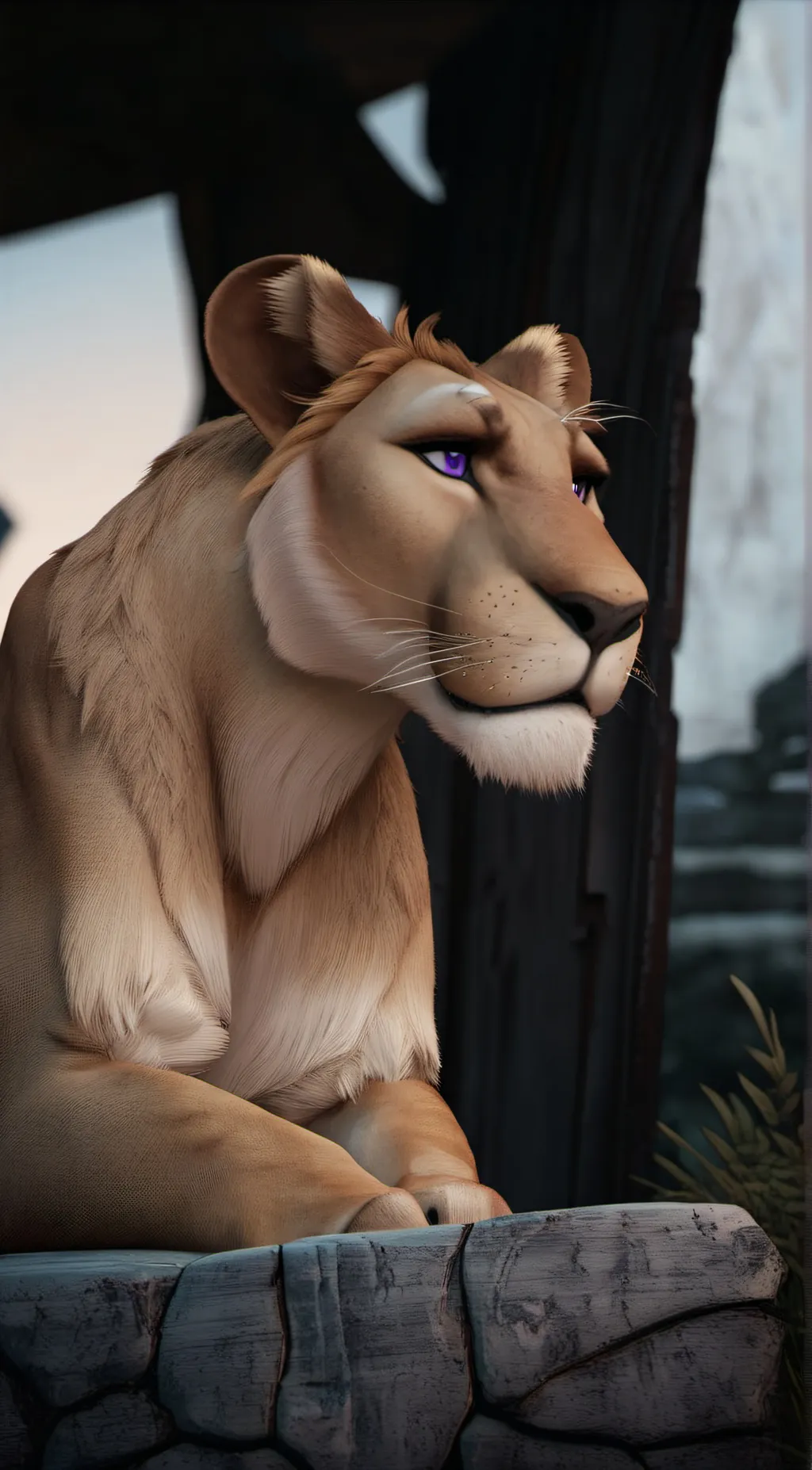 ai character: Vitani  background