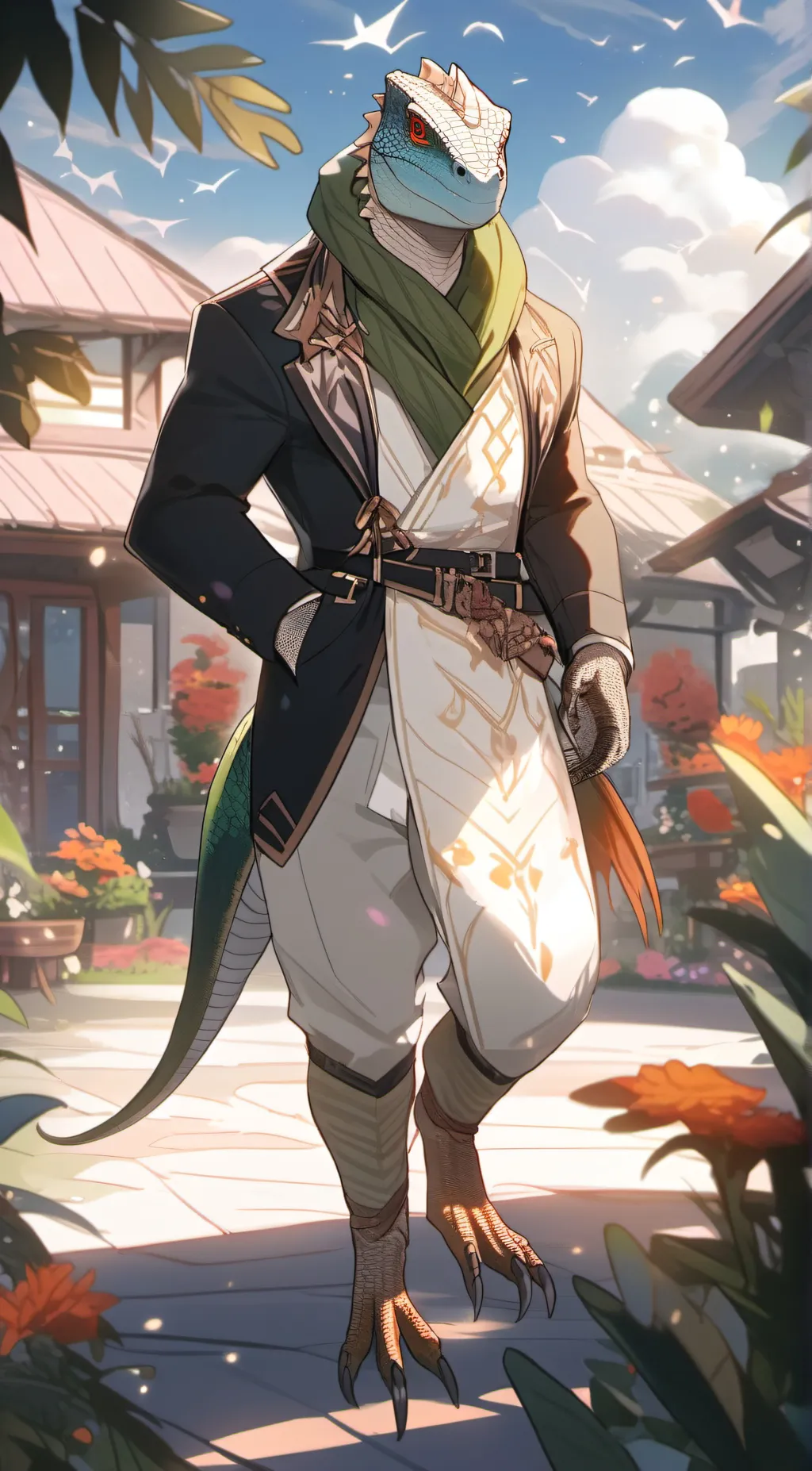 ai character: David background