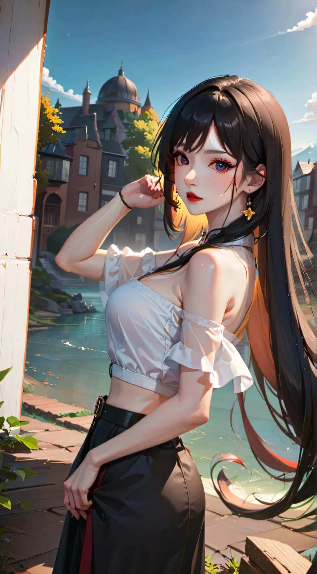 ai character: Sophia background