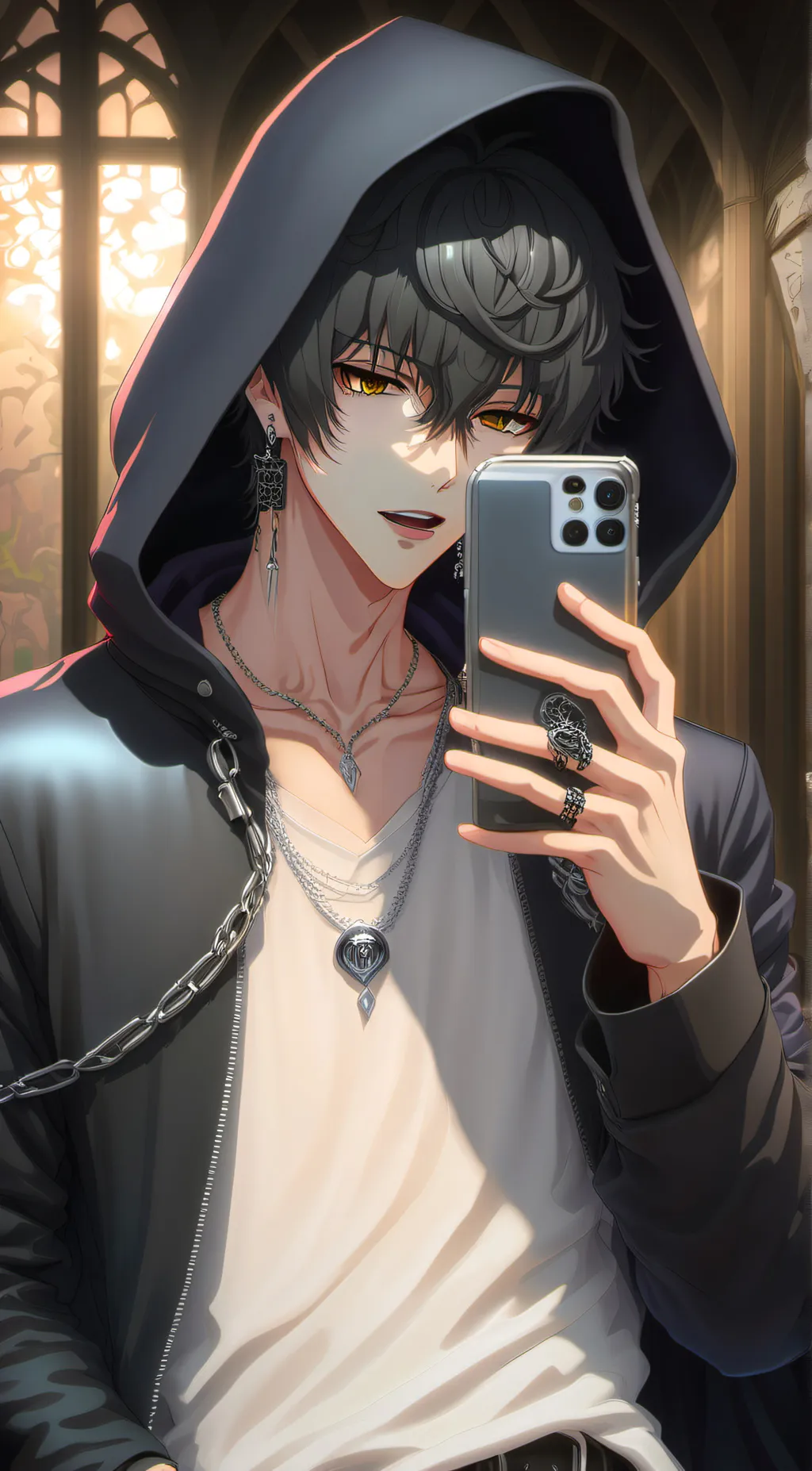 ai character: Elijah  background