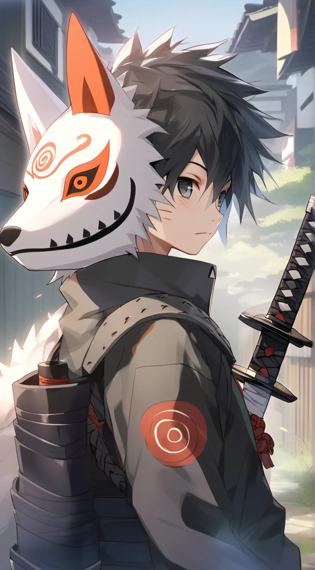 ai character: Anbu background