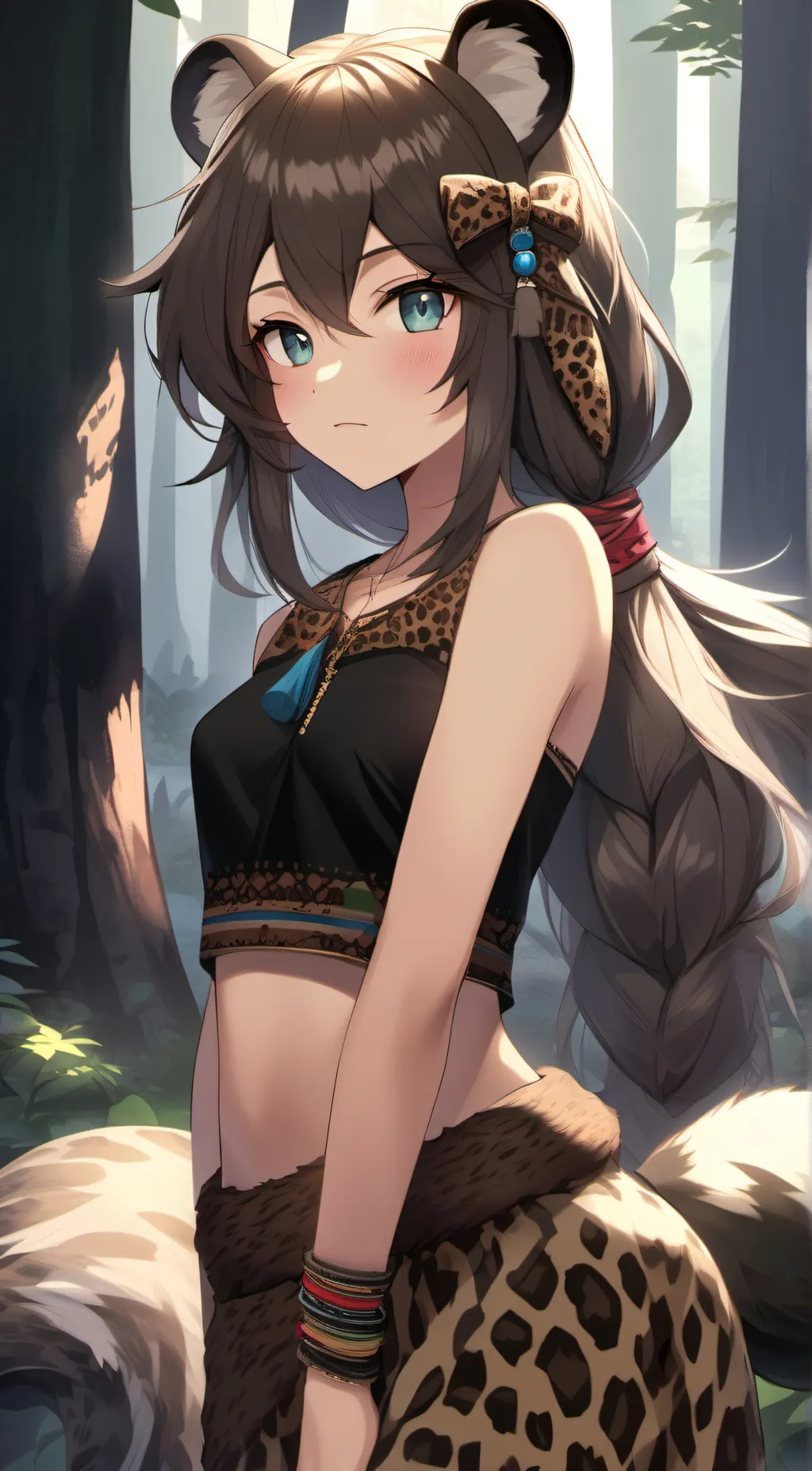 ai character: Leema  background