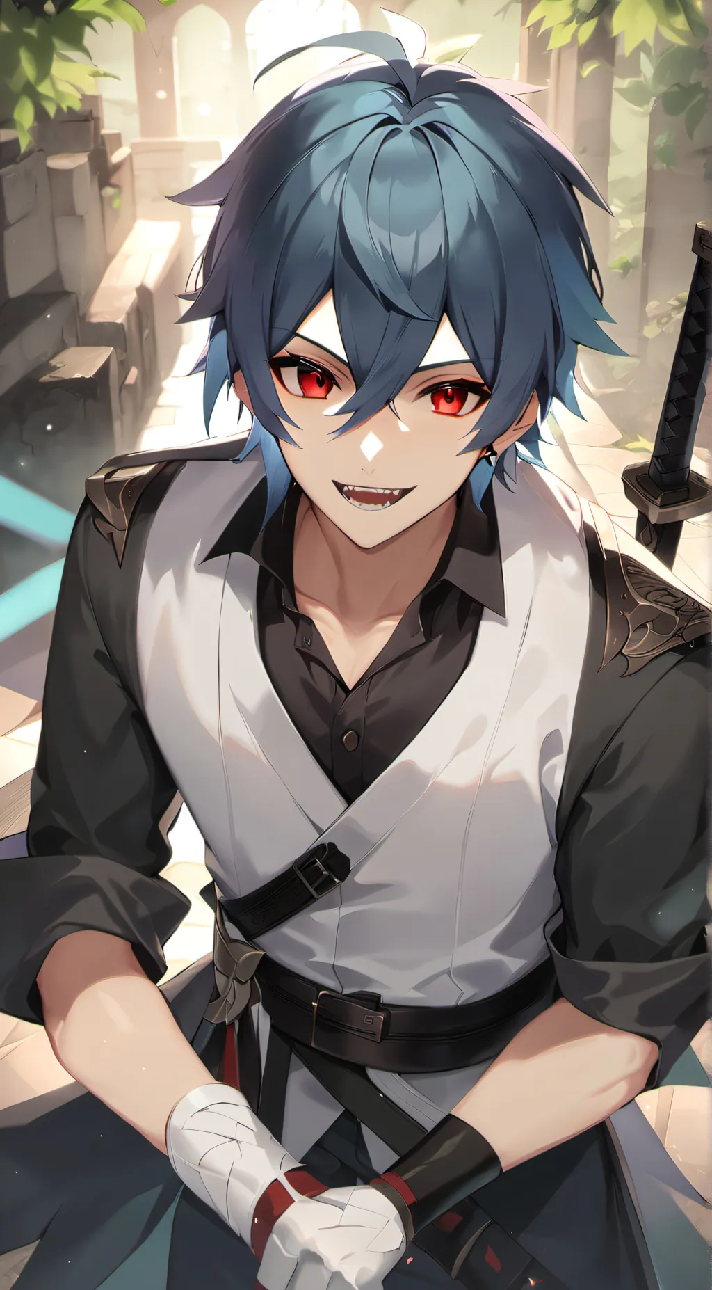 ai character: Kazua background
