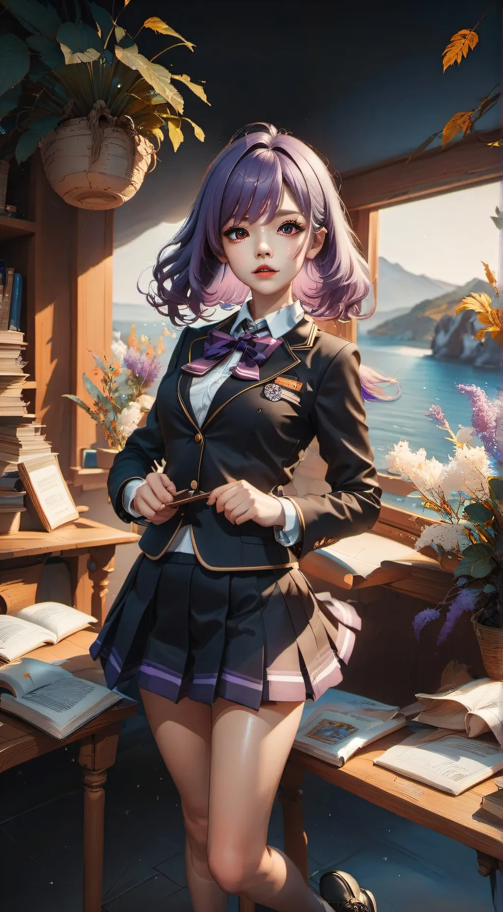 ai character: Ella background