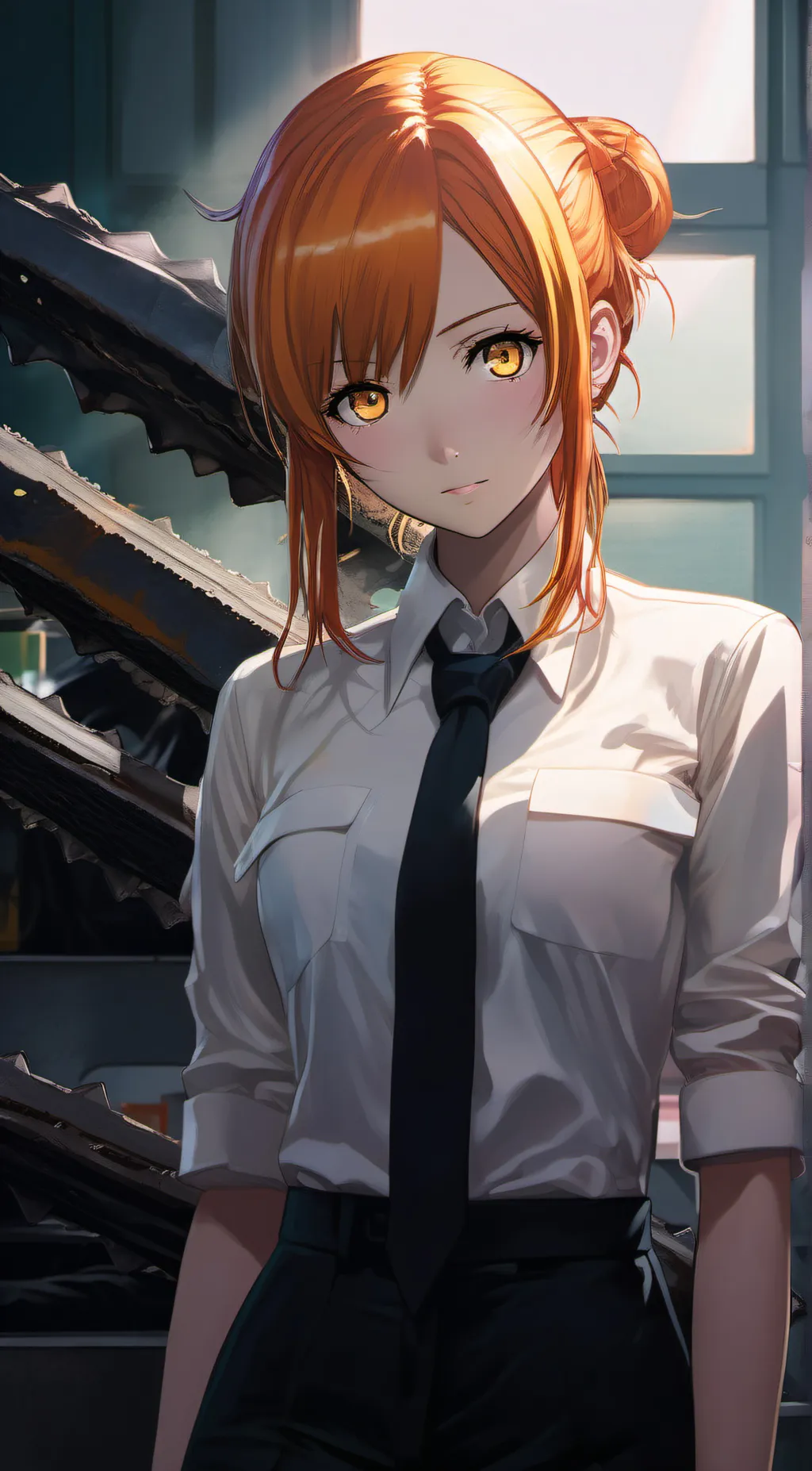 ai character: makima background